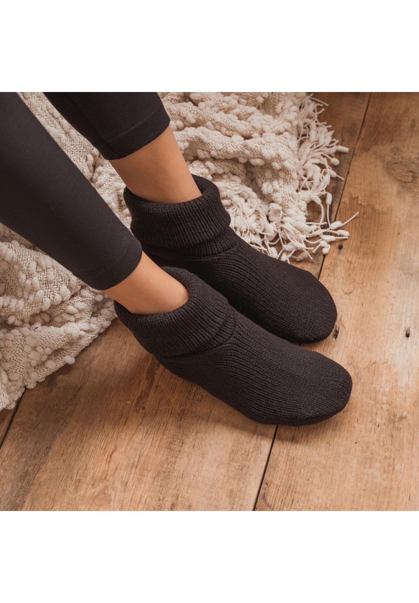 Cuff Bootie Slippers, , alternate image number 4