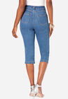 Printed Straight-Leg Capri, , on-hover image number null