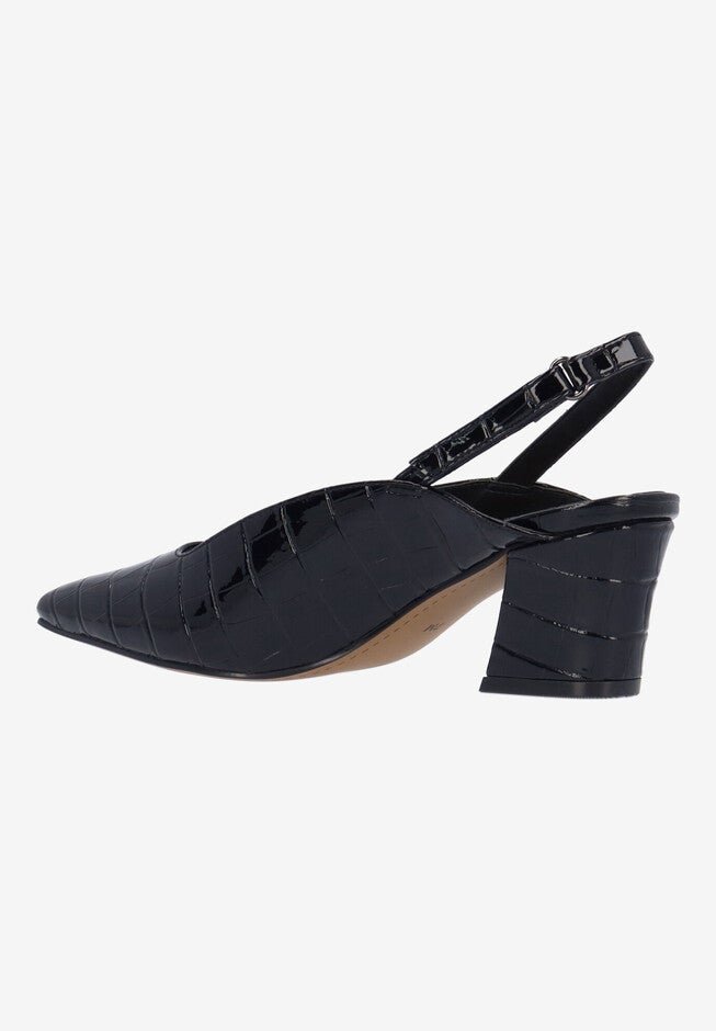 Stasia Slingback Pump, BLACK, alternate image number 5