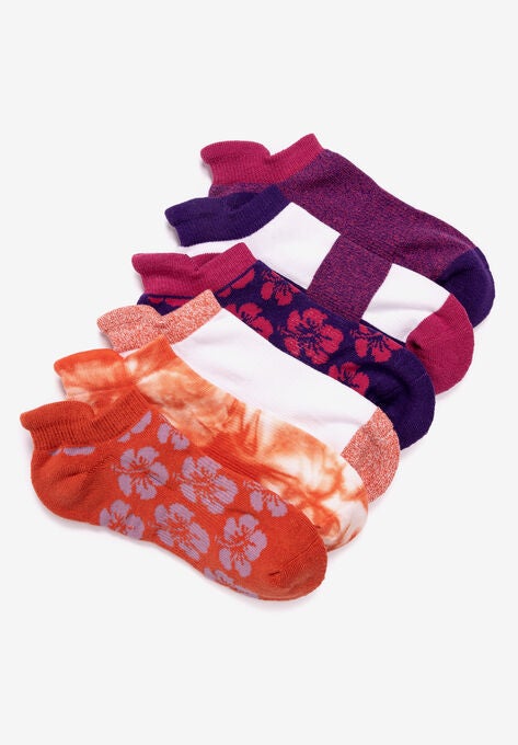 6 Pack Ankle Sport Sock, MANGO, hi-res image number null