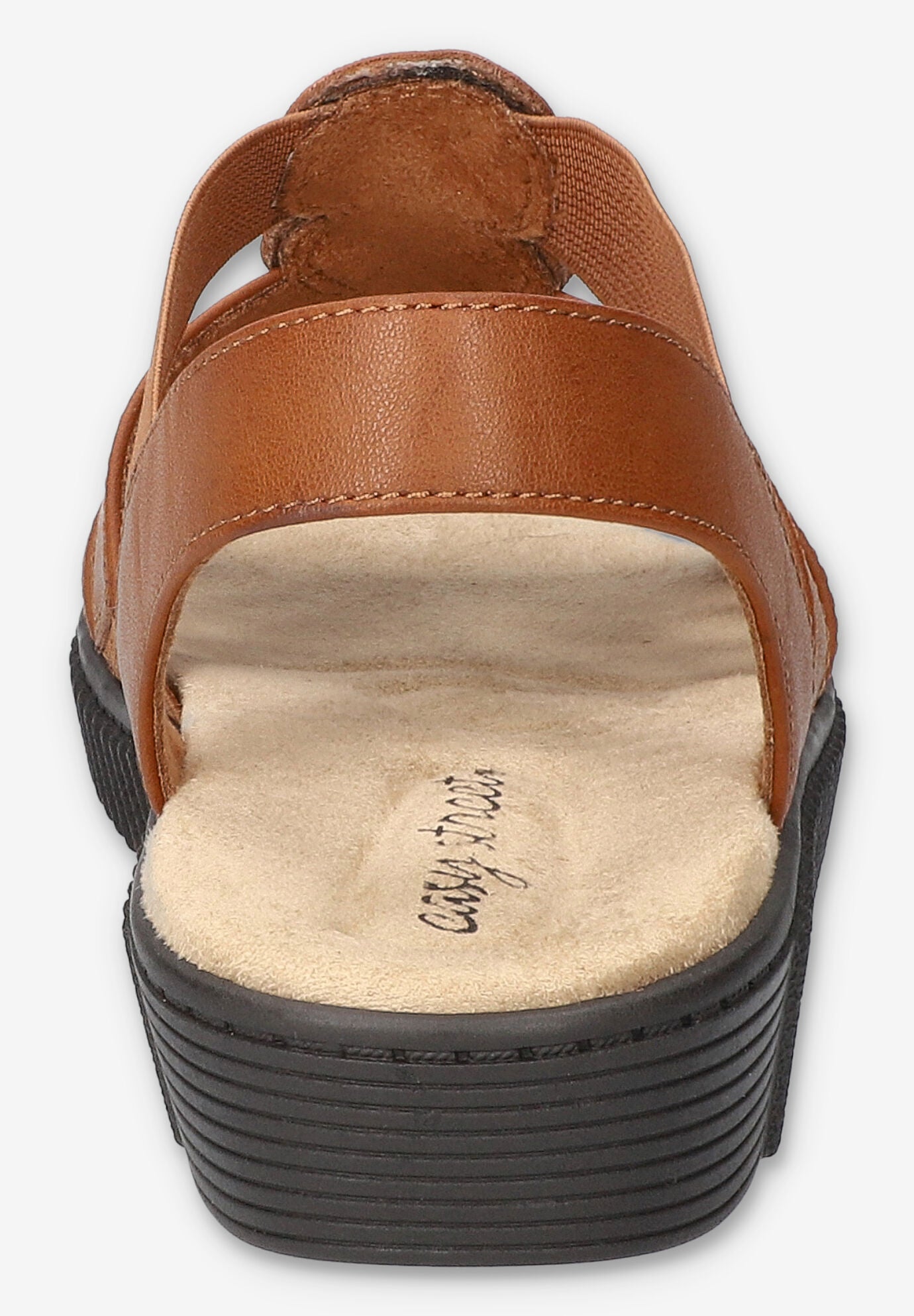 Samira Platform Sandal, LUGGAGE, alternate image number 3