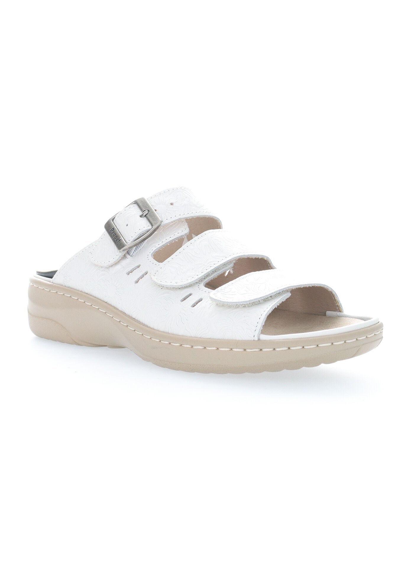 Breezy Walker Slide Sandal, WHITE ONYX, hi-res image number 0