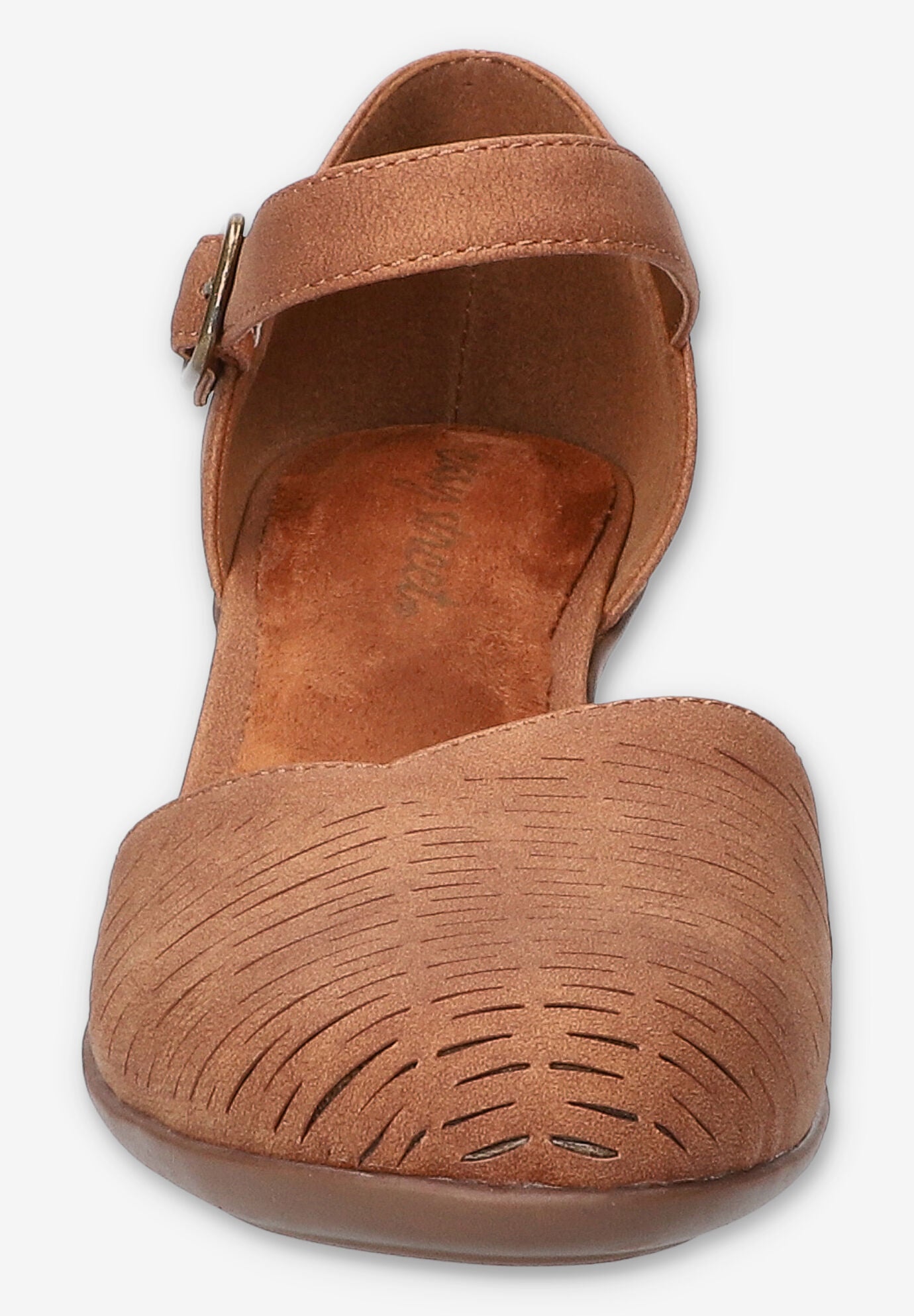 Justina Block Heel Sandal, TAN, on-hover image number 1