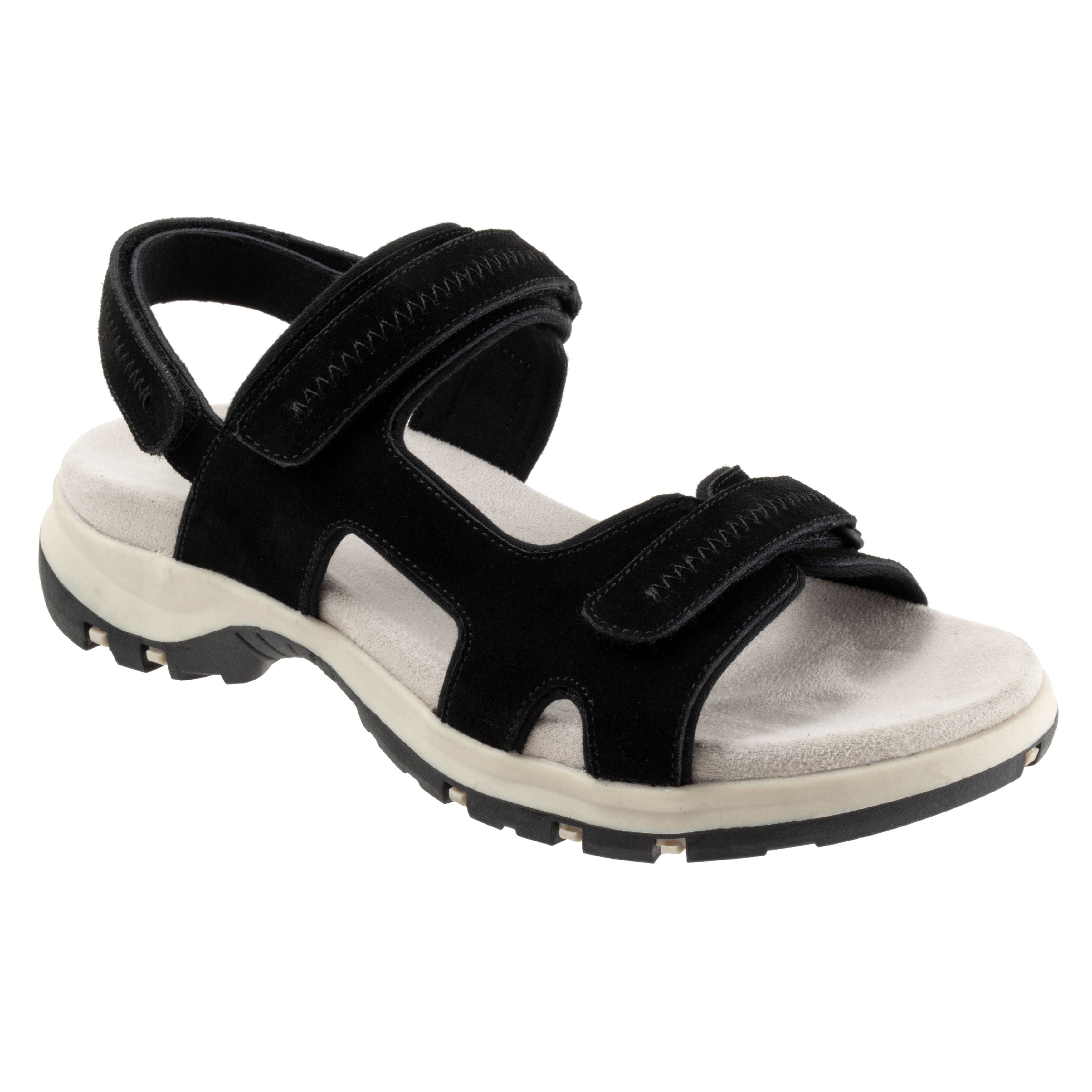 Olani Sandal, BLACK SUEDE, hi-res image number 0
