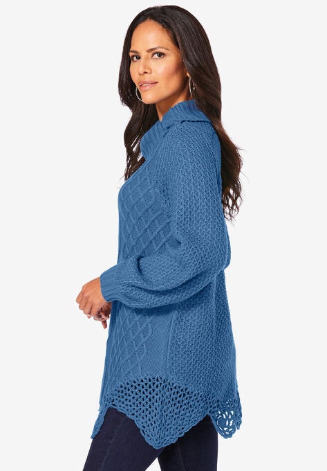 Cable Sweater, , alternate image number null