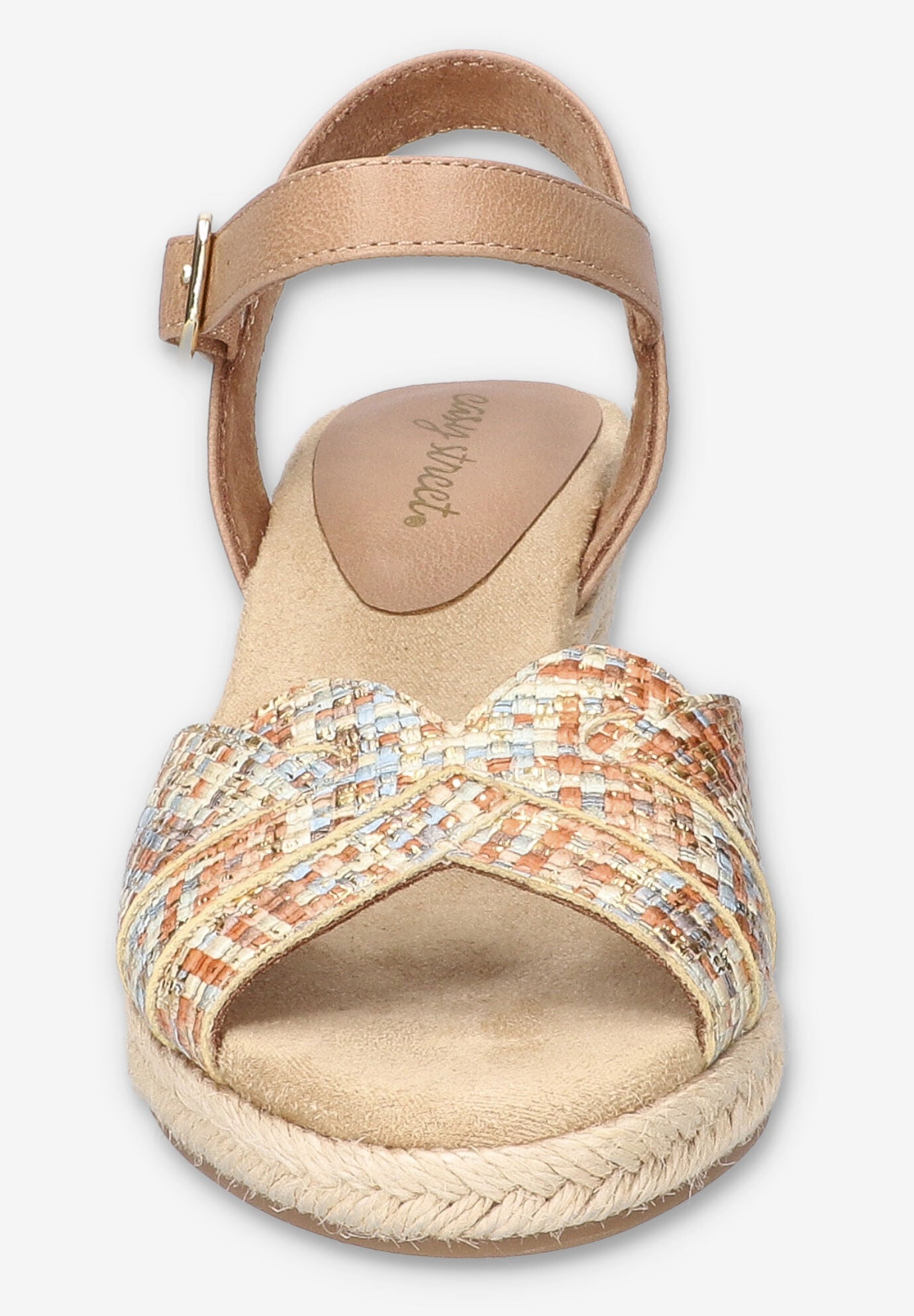Miramar Espadrille Wedge Sandal, PASTEL MULTI WOVEN, on-hover image number 1