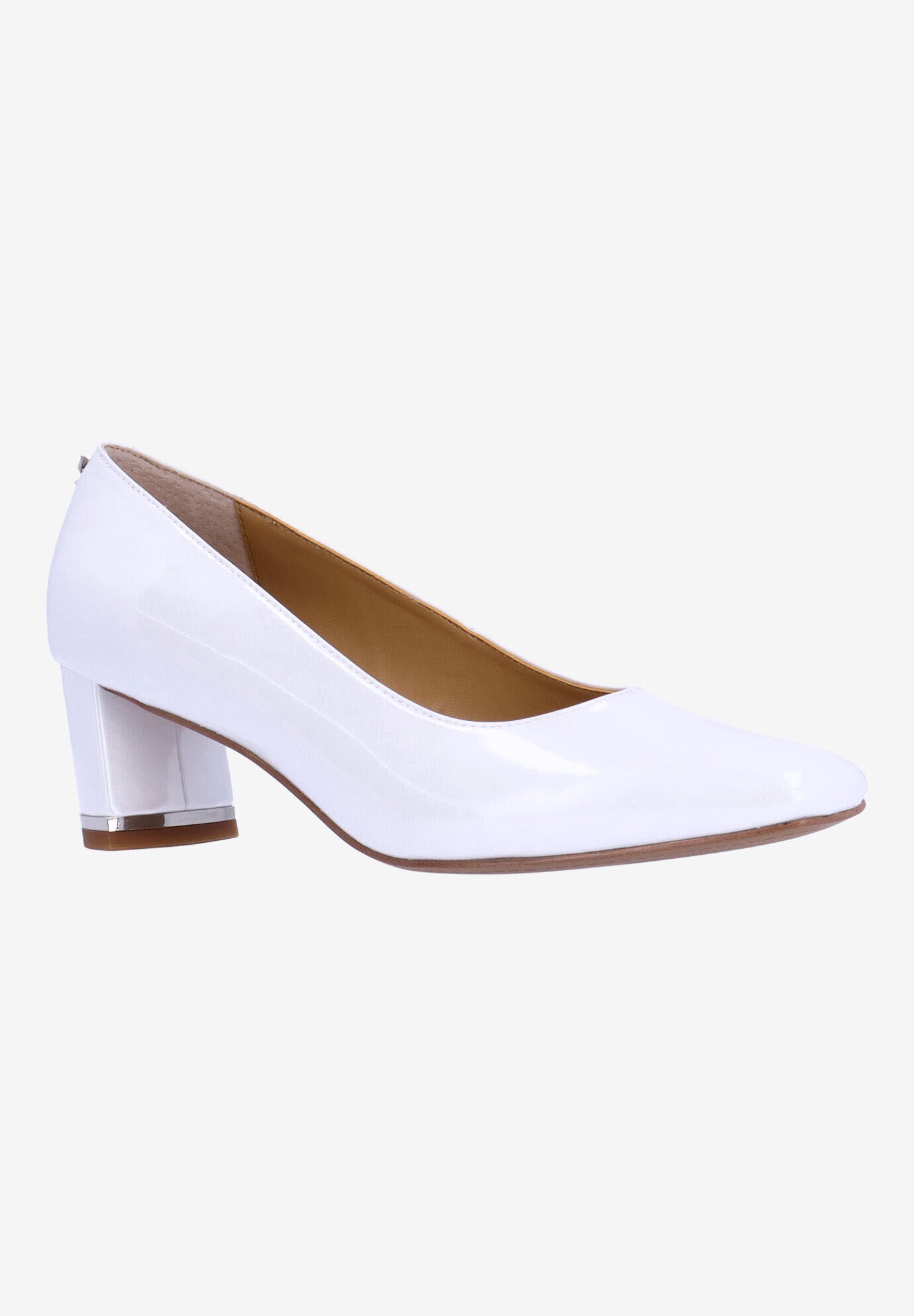 Olivienne Pumps, PATENT WHITE, hi-res image number 0