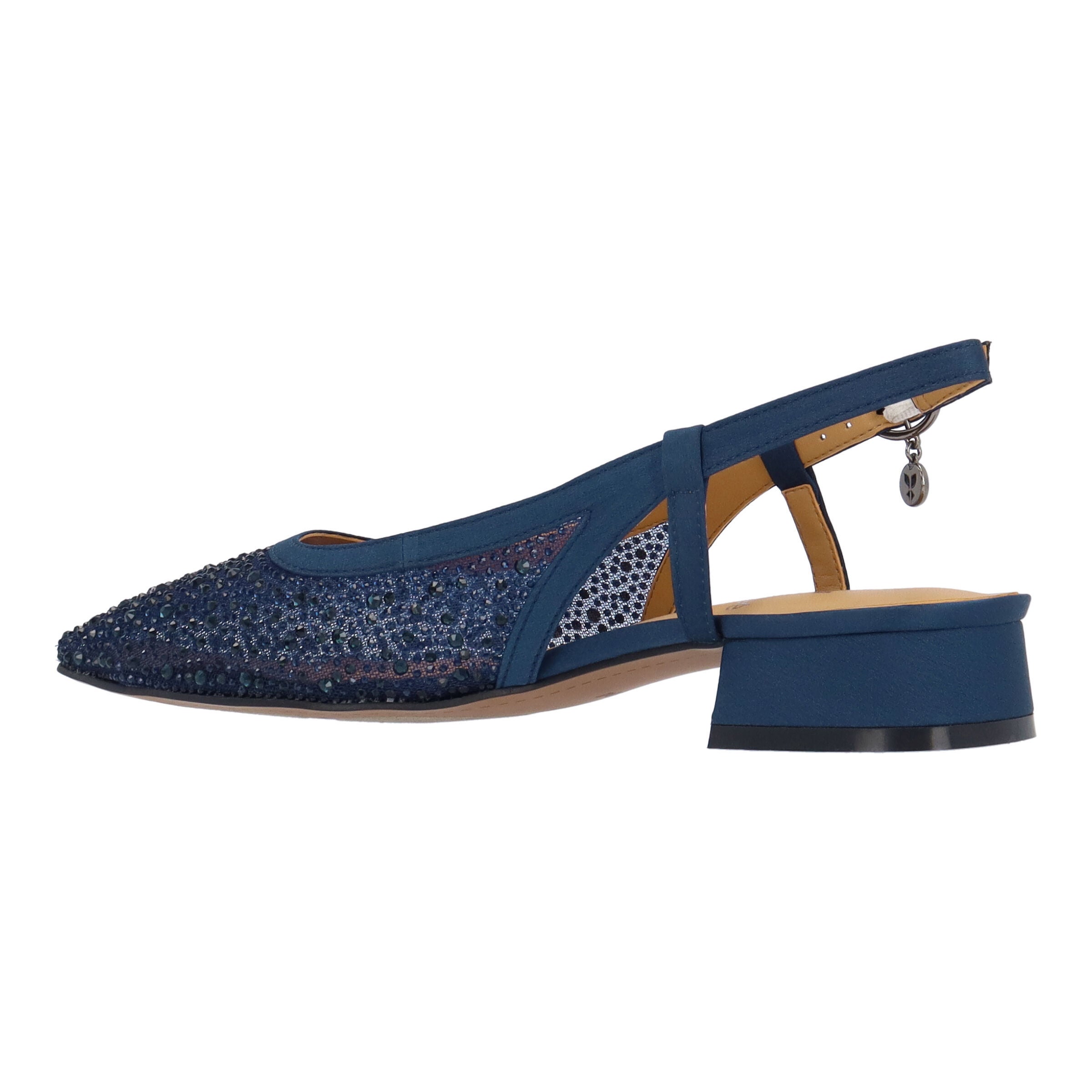 Layton Slingback Pump, NAVY, alternate image number 5