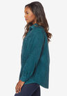 Faux Suede Big Shirt, , alternate image number null