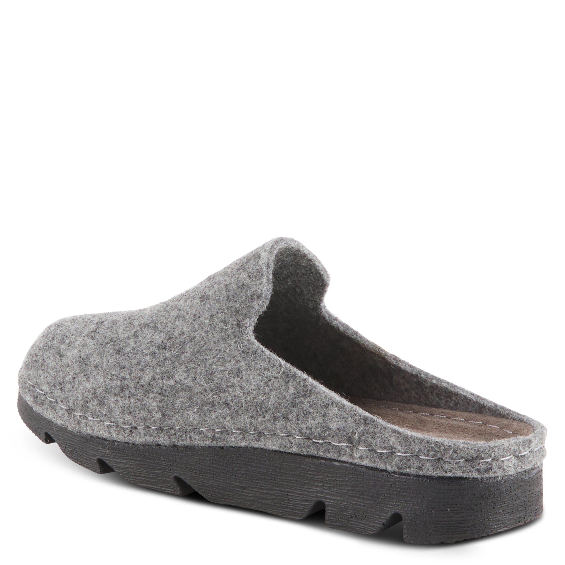 Cloggish Open Back Clog Slipper, GREY, alternate image number 7