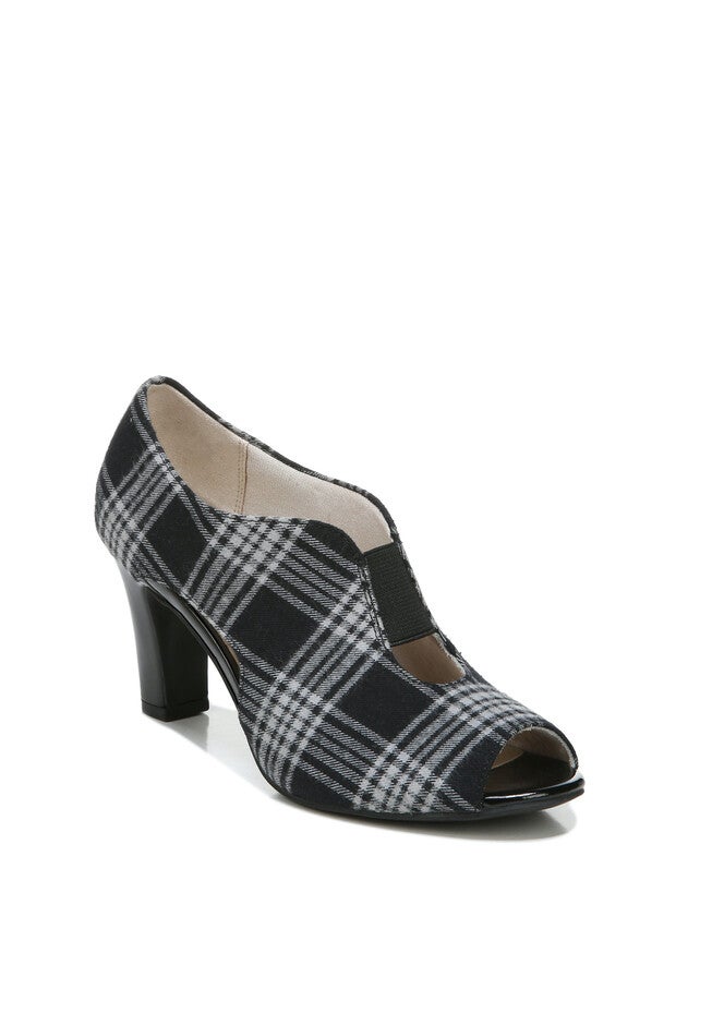 Carla Pump, BLACK MULTI PLAID, hi-res image number 0