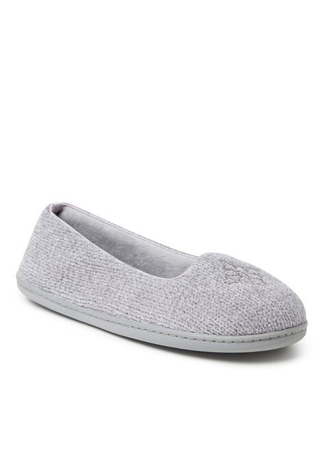 Rebecca Chenille Closed Back Slipper, SLEET, hi-res image number null