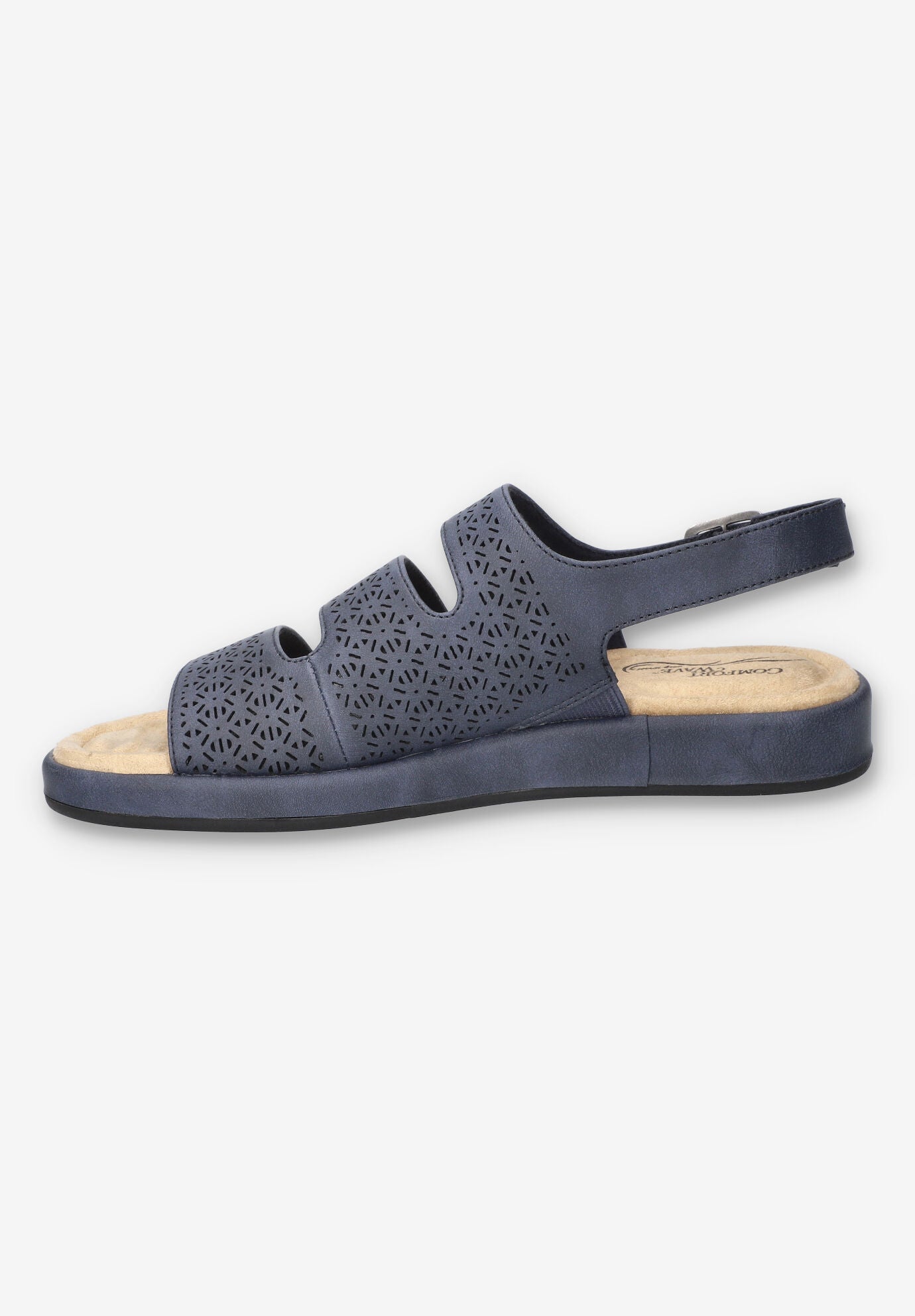 Link Comfort Slingback Sandal, NAVY, alternate image number 4