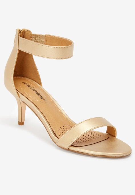 The Stevie Sandal , GOLD, hi-res image number null
