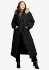 Maxi-Length Puffer Jacket with Hood, , alternate image number 3