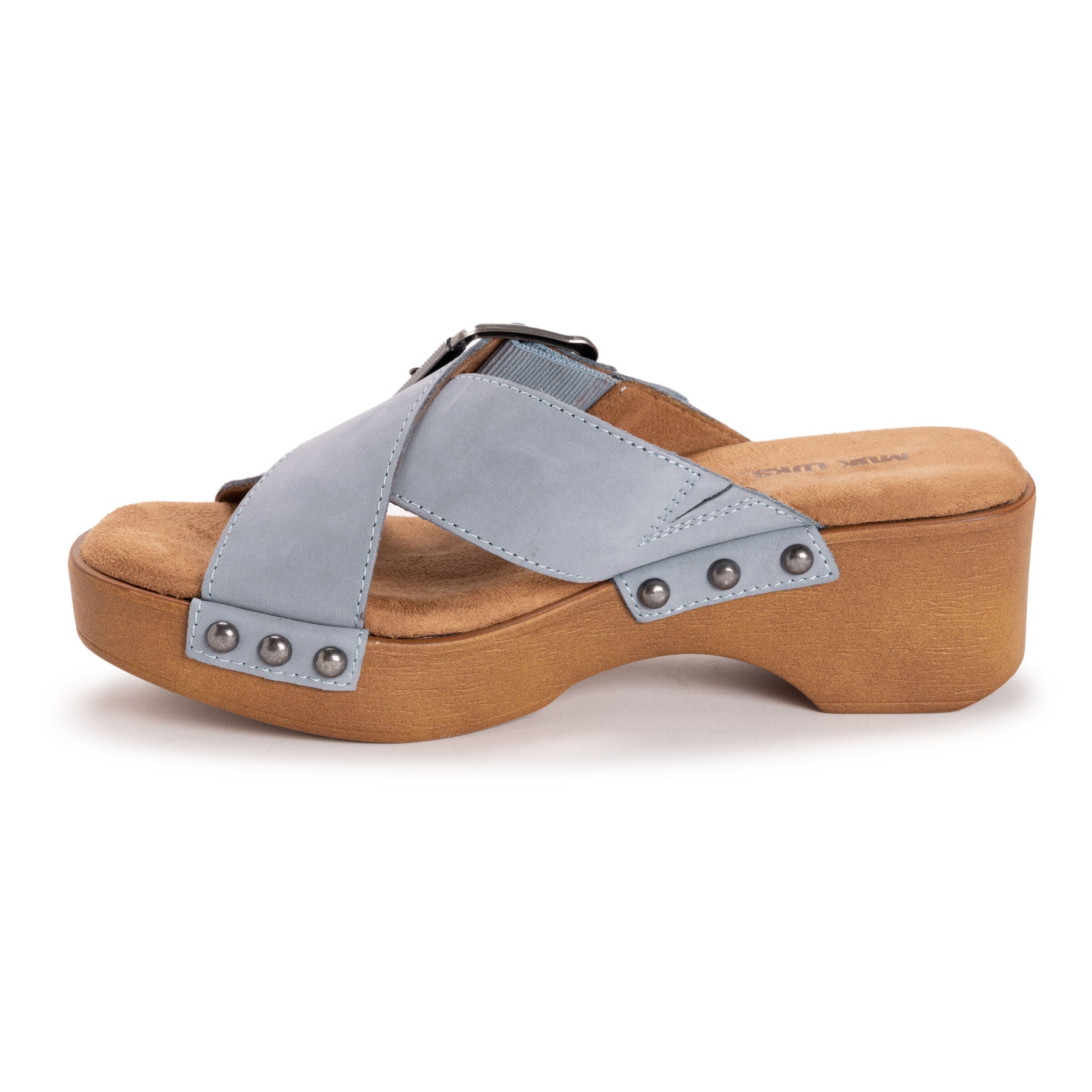 Charlotte Sandal, CHAMBRAY NUBUCK, alternate image number 3