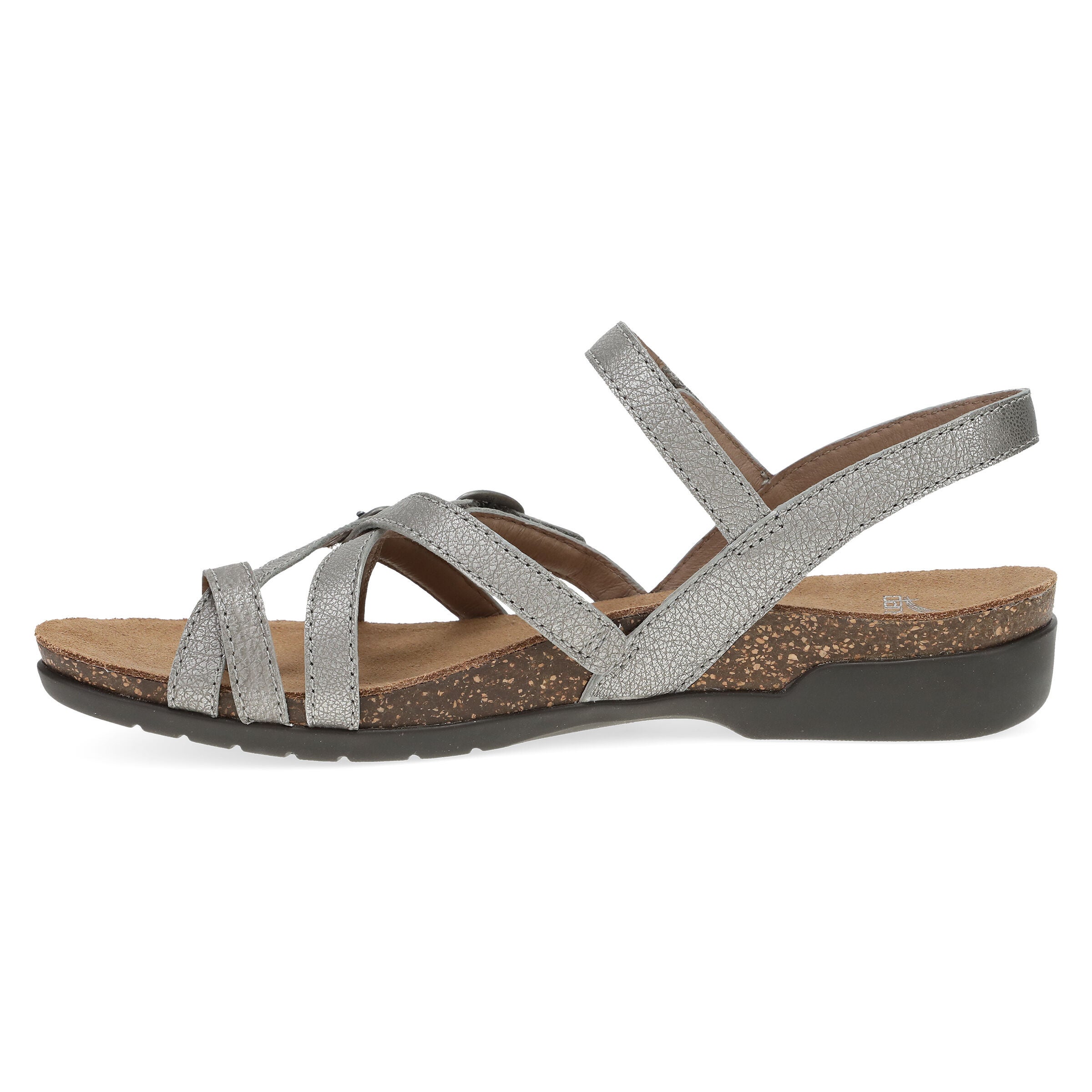 Roslyn Sandal, ANTIQUE SILVER, alternate image number 6