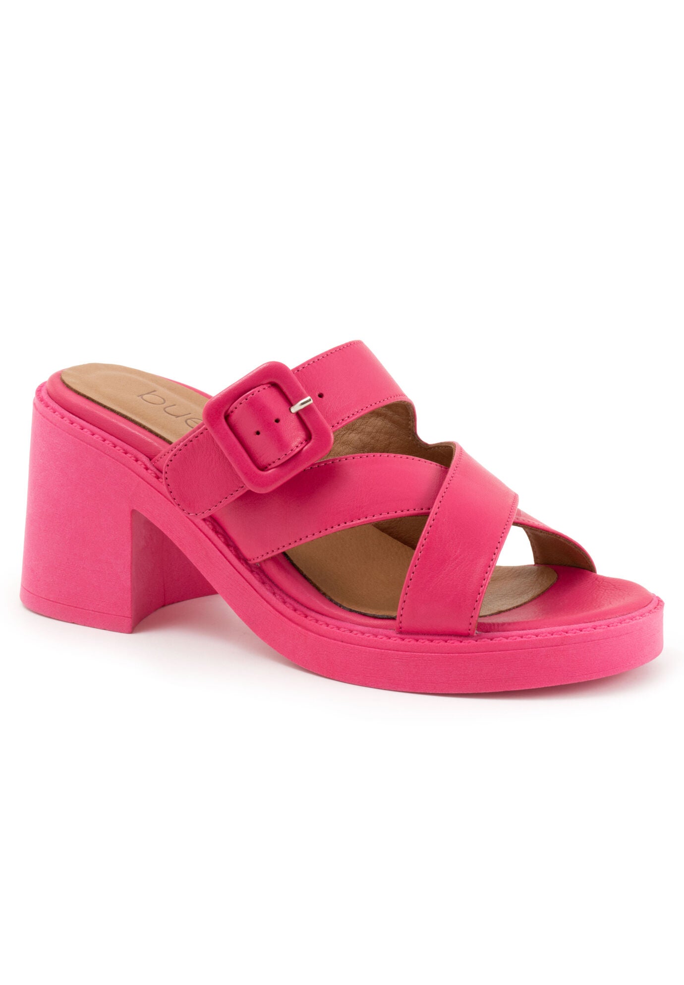 Milan Heeled Sandal, HOT PINK, hi-res image number 0