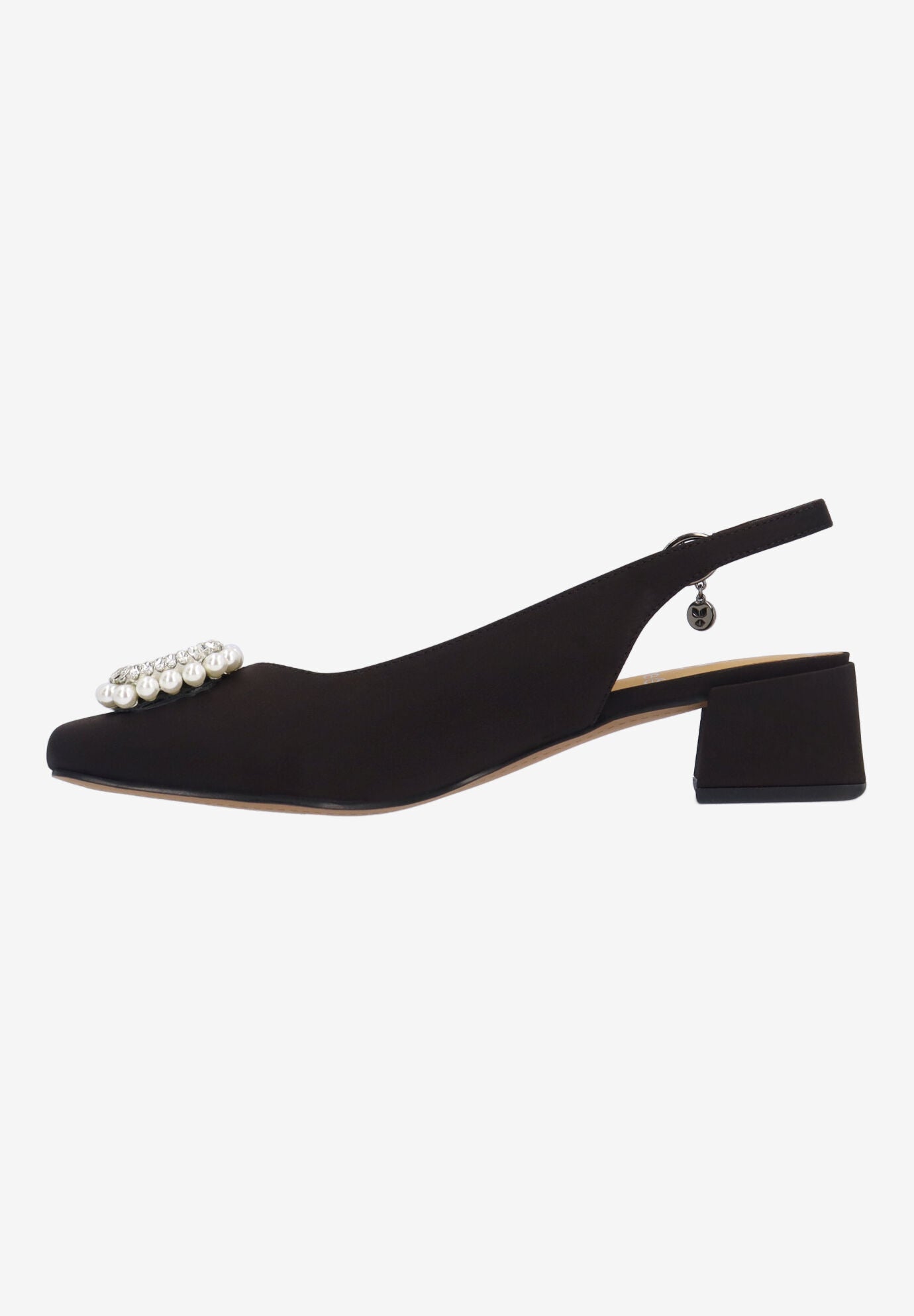 Eudora SlingbackPump, BLACK, alternate image number 4