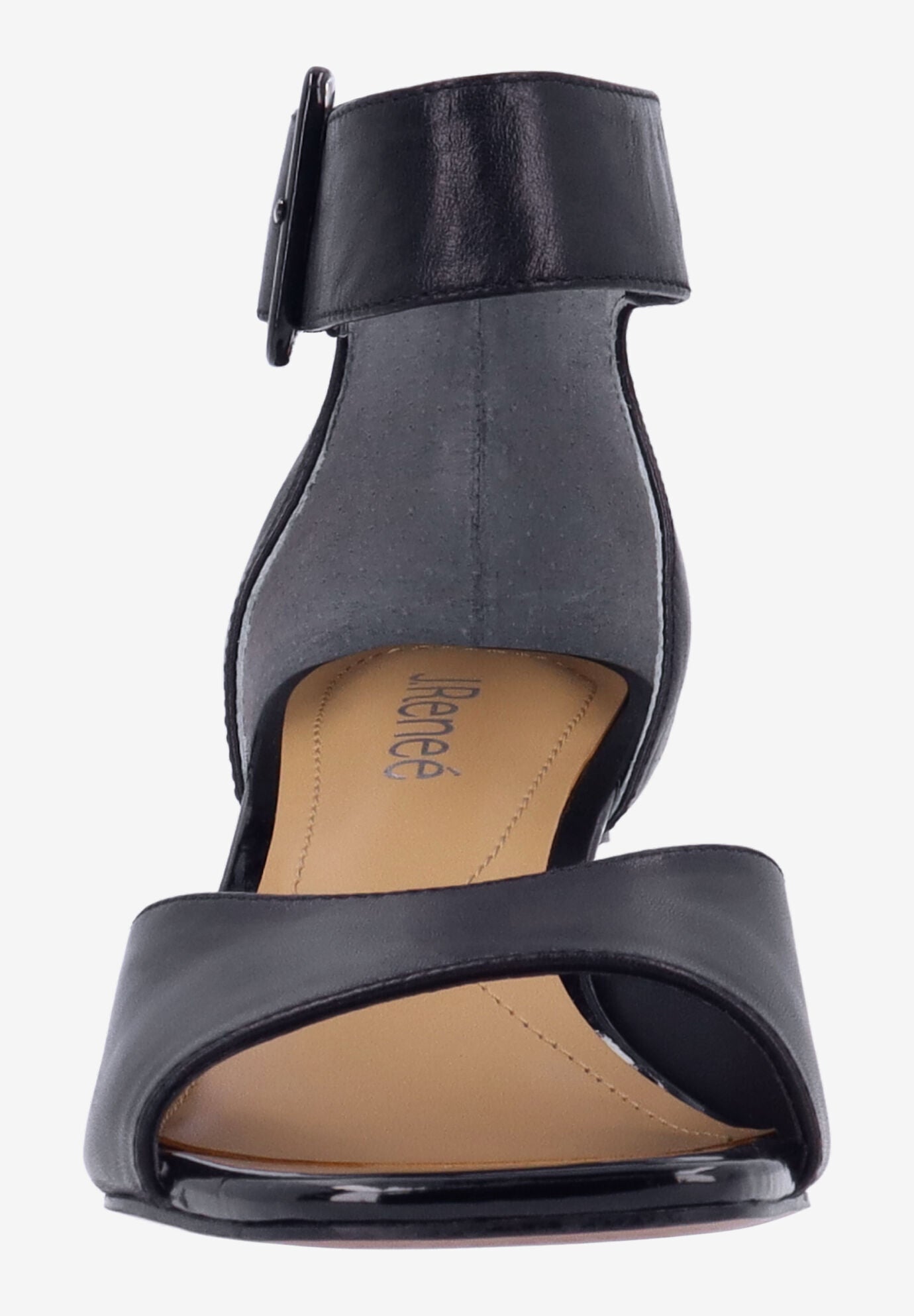 Genevra Ankle Strap Sandal, BLACK, alternate image number 3