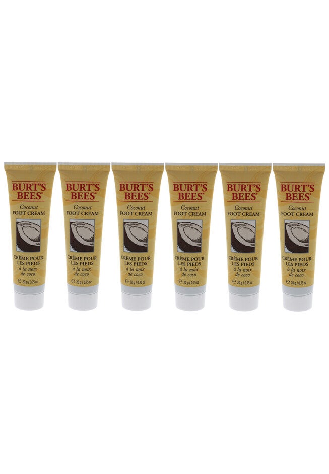Coconut Foot Cream - Pack Of 6 -0.75 Oz Cream, O, hi-res image number 0