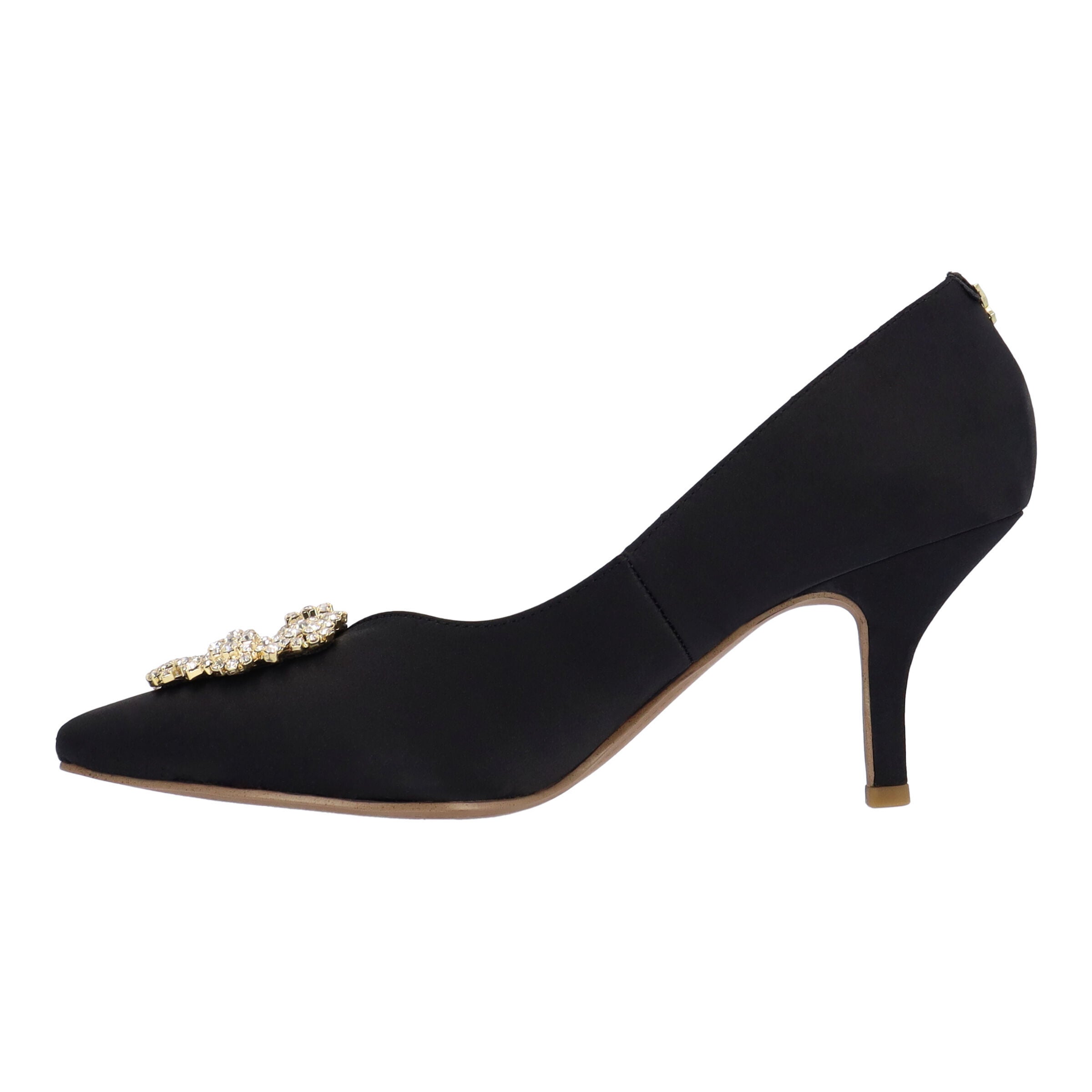 Ezara Slip-On Pump, BLACK, alternate image number 4