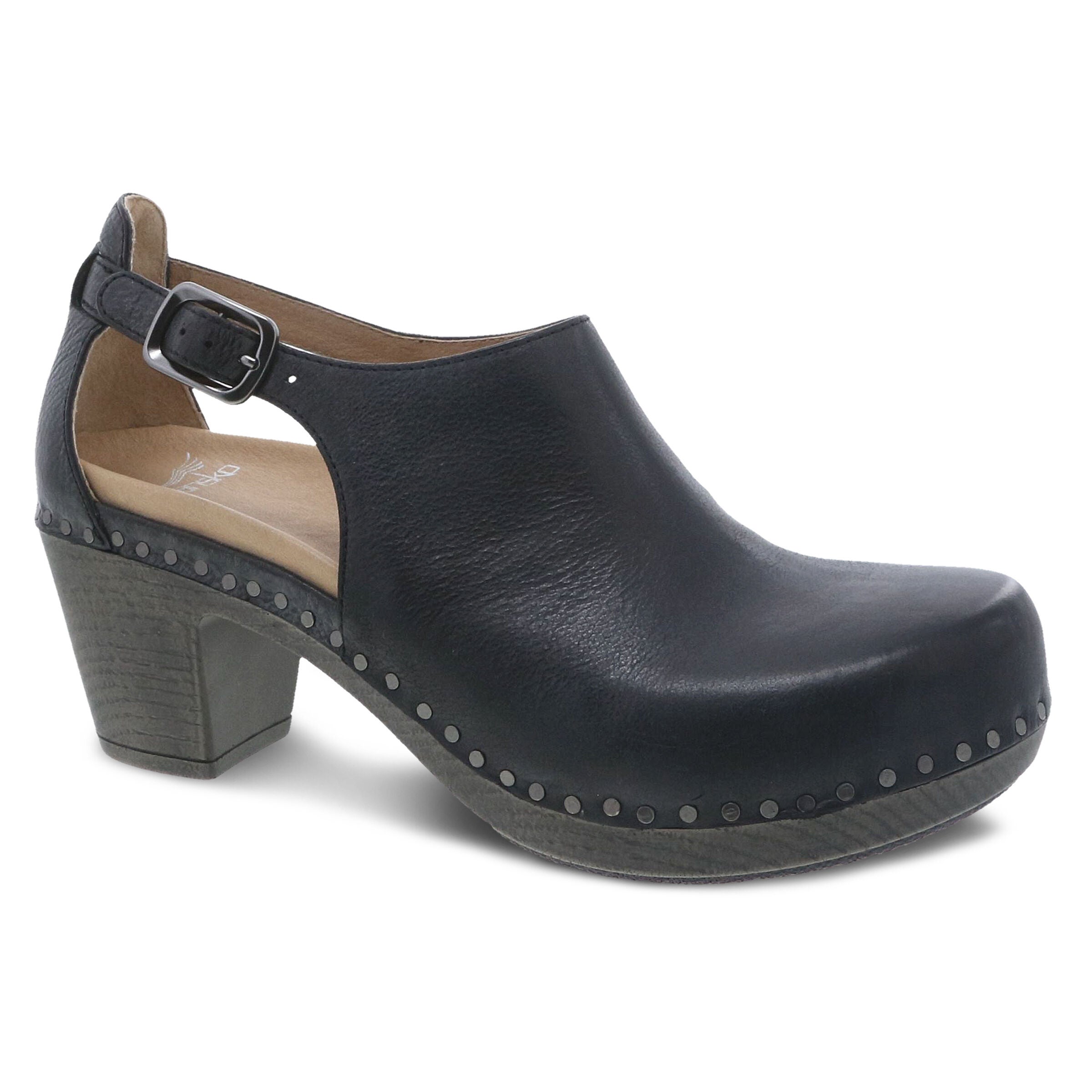 Sassy Slip On Heel, BLACK, hi-res image number 0