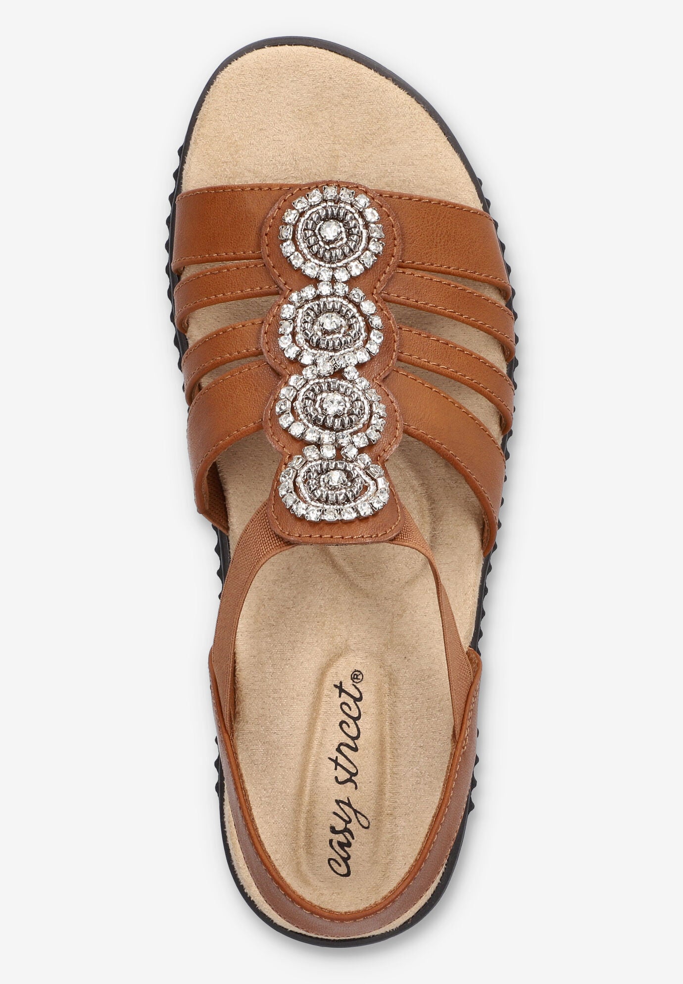 Samira Platform Sandal, LUGGAGE, alternate image number 6