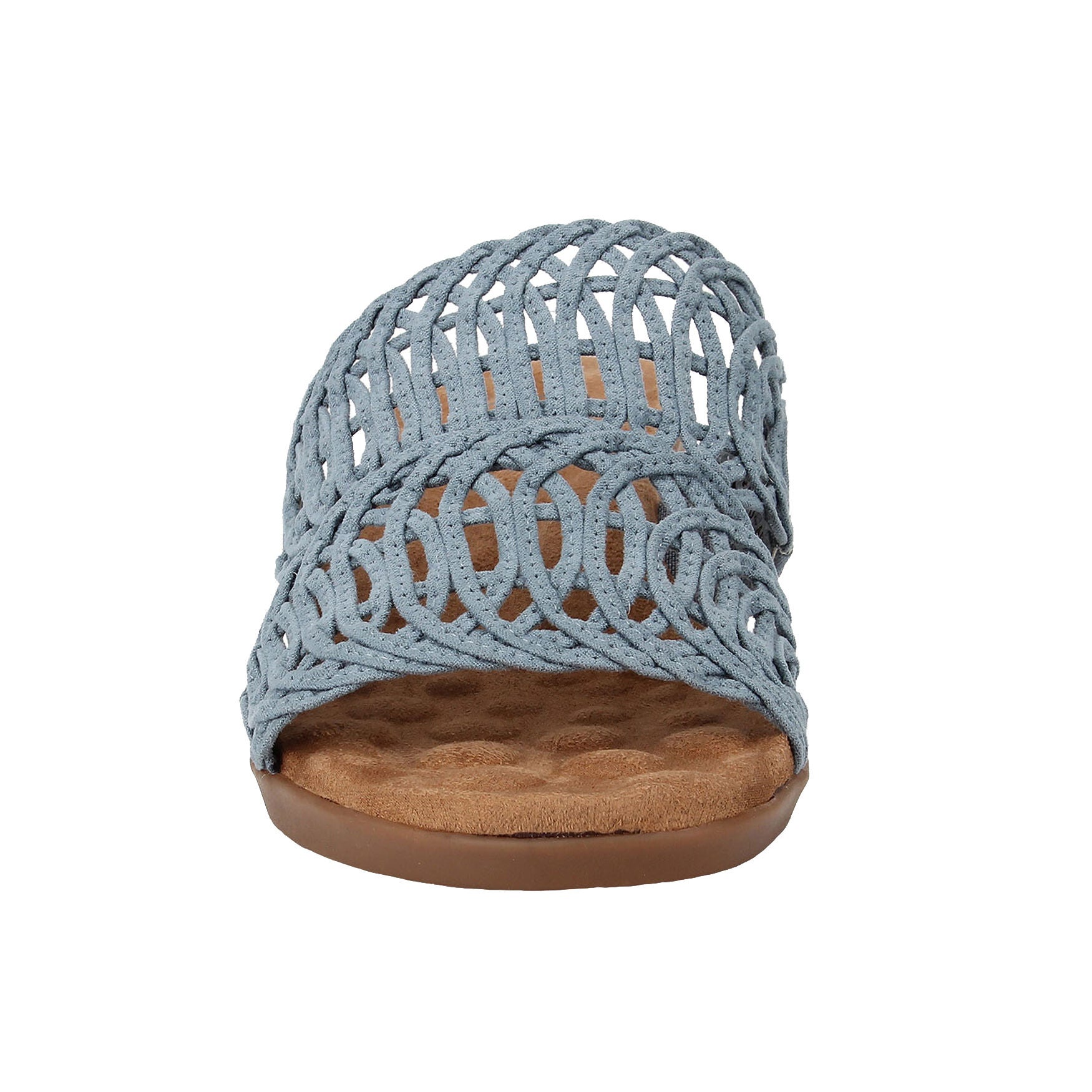 Kudos Slip-On Sandal, BLUE DENIM FABRIC, alternate image number 4