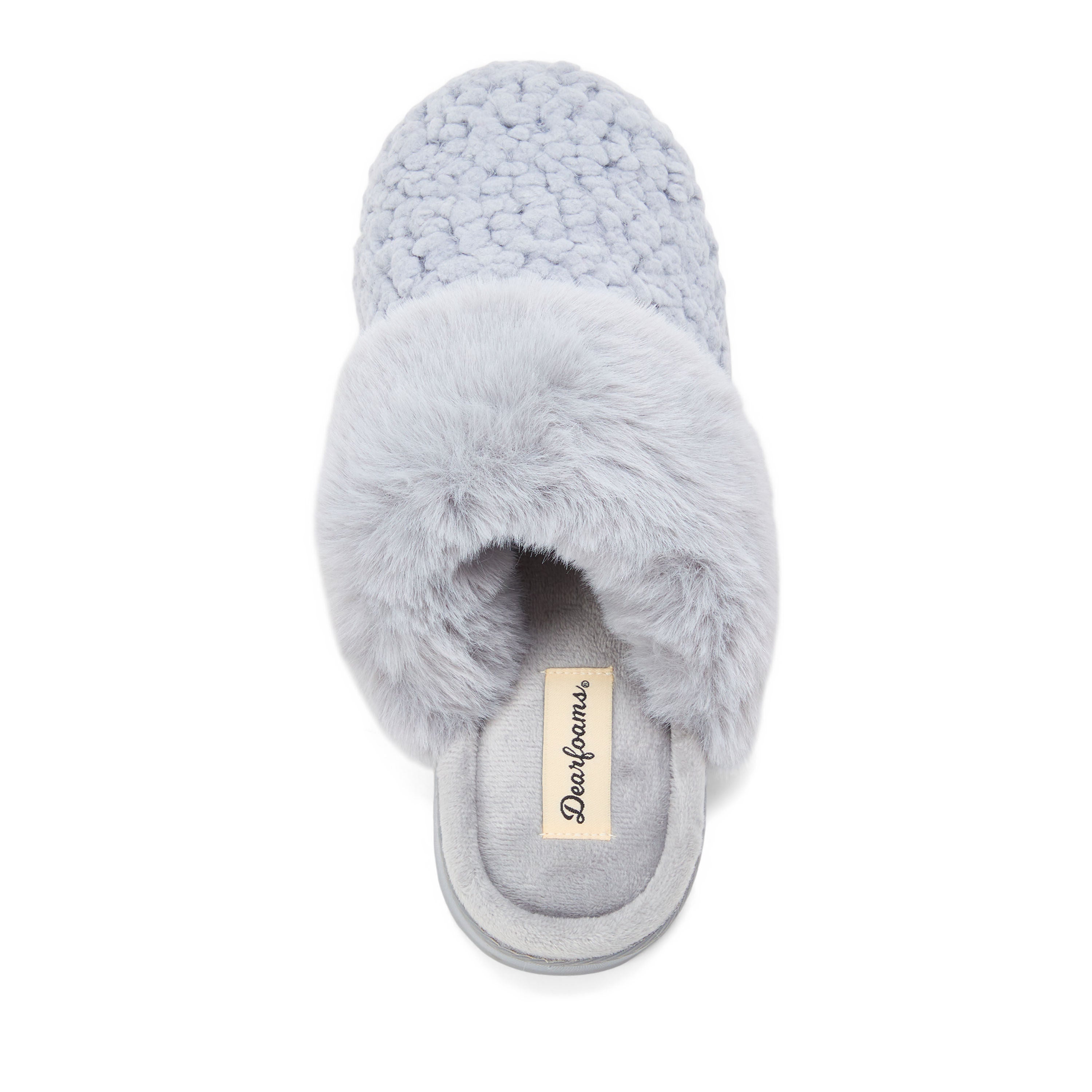 Courtney Knit Scuff, GREY, alternate image number 3