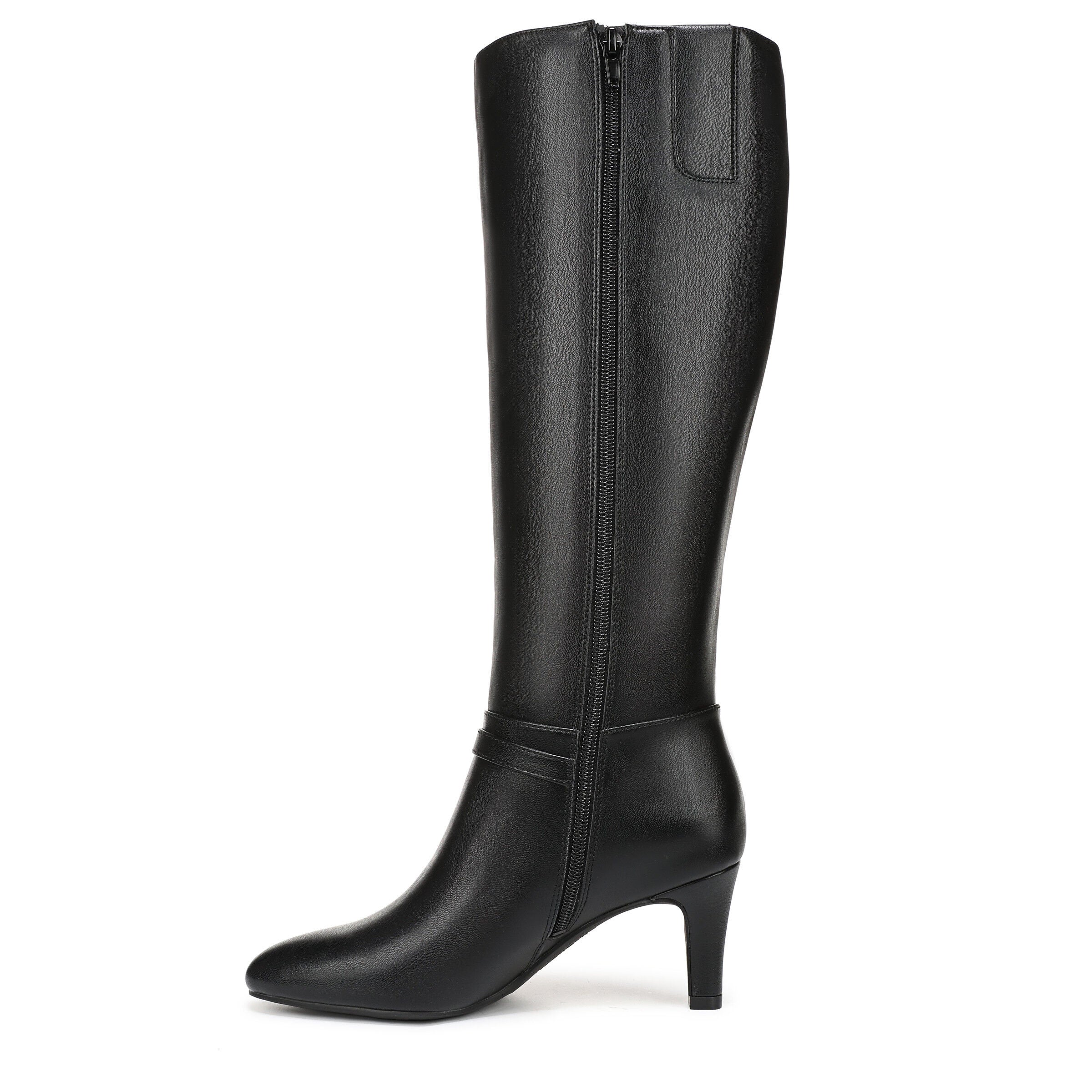 Glenore Wide Calf Knee High Boot, BLACK, alternate image number 5