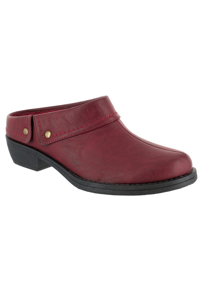Becca Slip-Ons by Easy Street®, BURGUNDY, hi-res image number 0