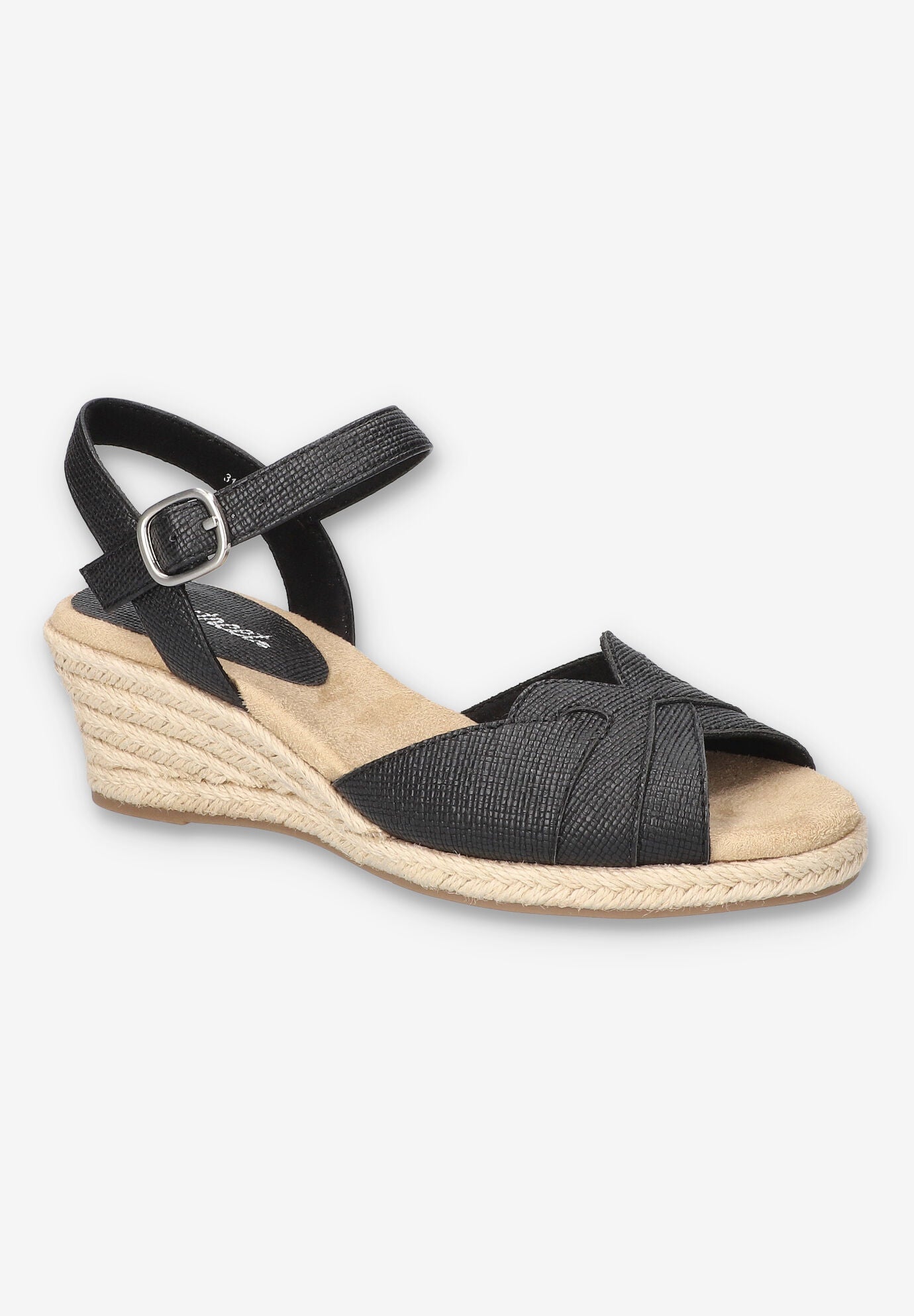 Miramar Espadrille Wedge Sandal, BLACK, hi-res image number 0