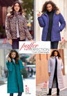 Maxi-Length Puffer Jacket with Hood, , alternate image number 4