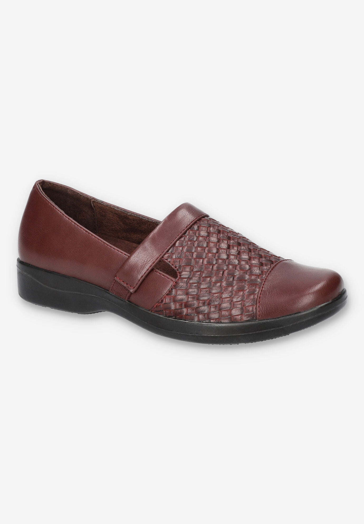 Destiny Loafer, BURGUNDY WOVEN EMBOSSED, hi-res image number 0