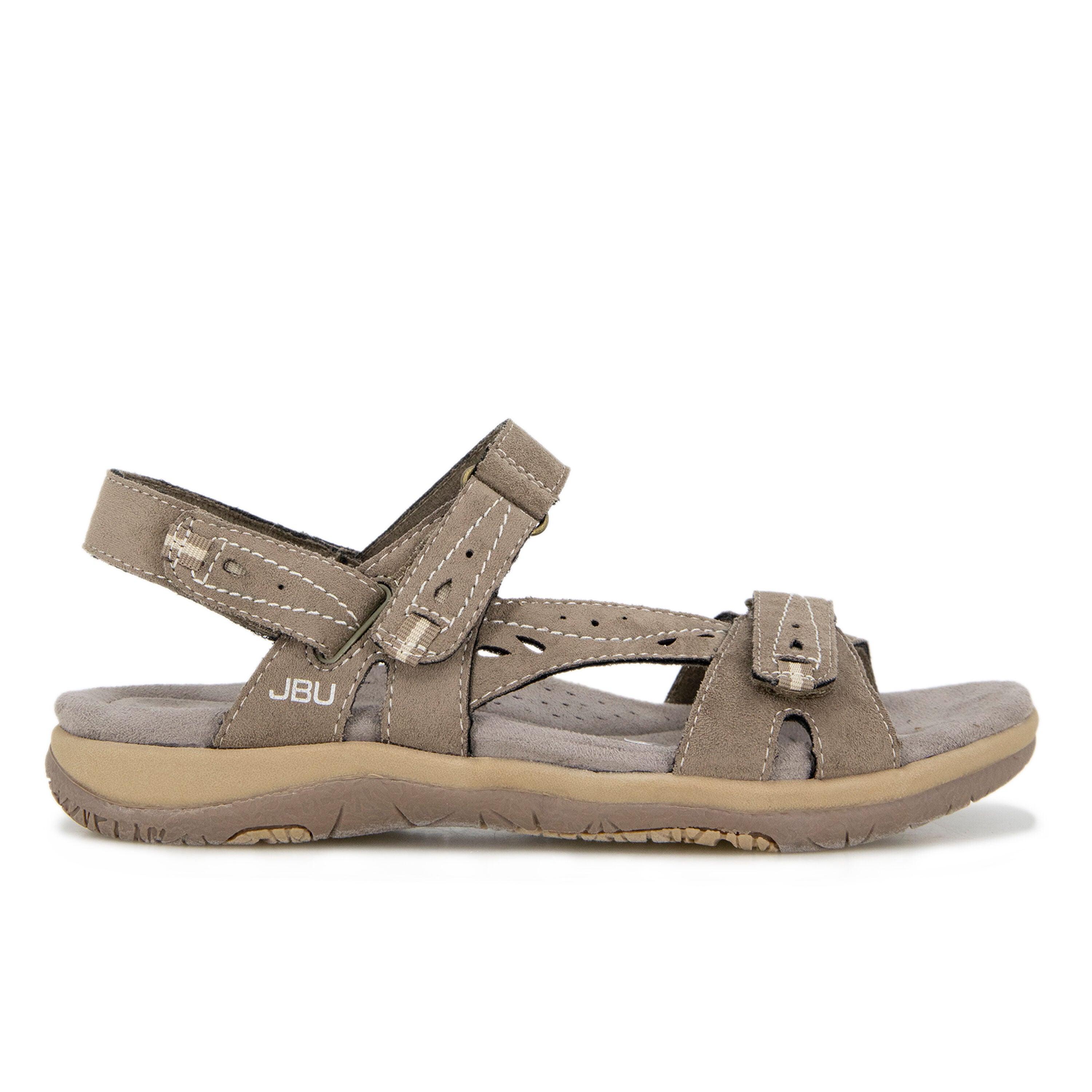 Stephie Vegan Sandal, BROWN, alternate image number 2