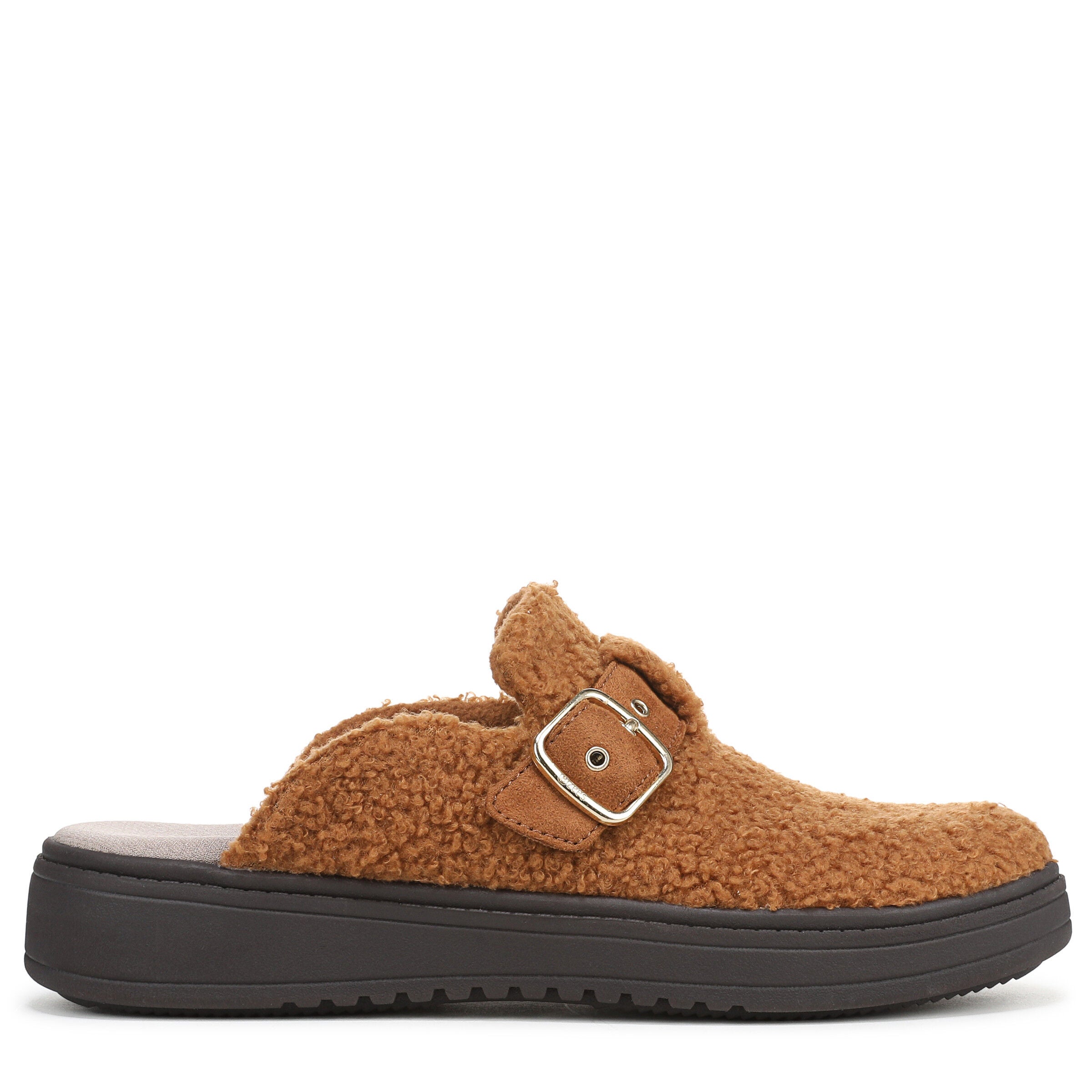 Vibe Cozy Slip-On Clog, DARK HONEY BROWN, alternate image number 3