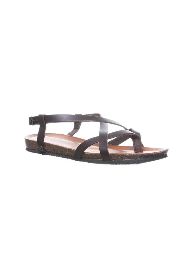 Lucia Sandals , DARK BROWN, hi-res image number null