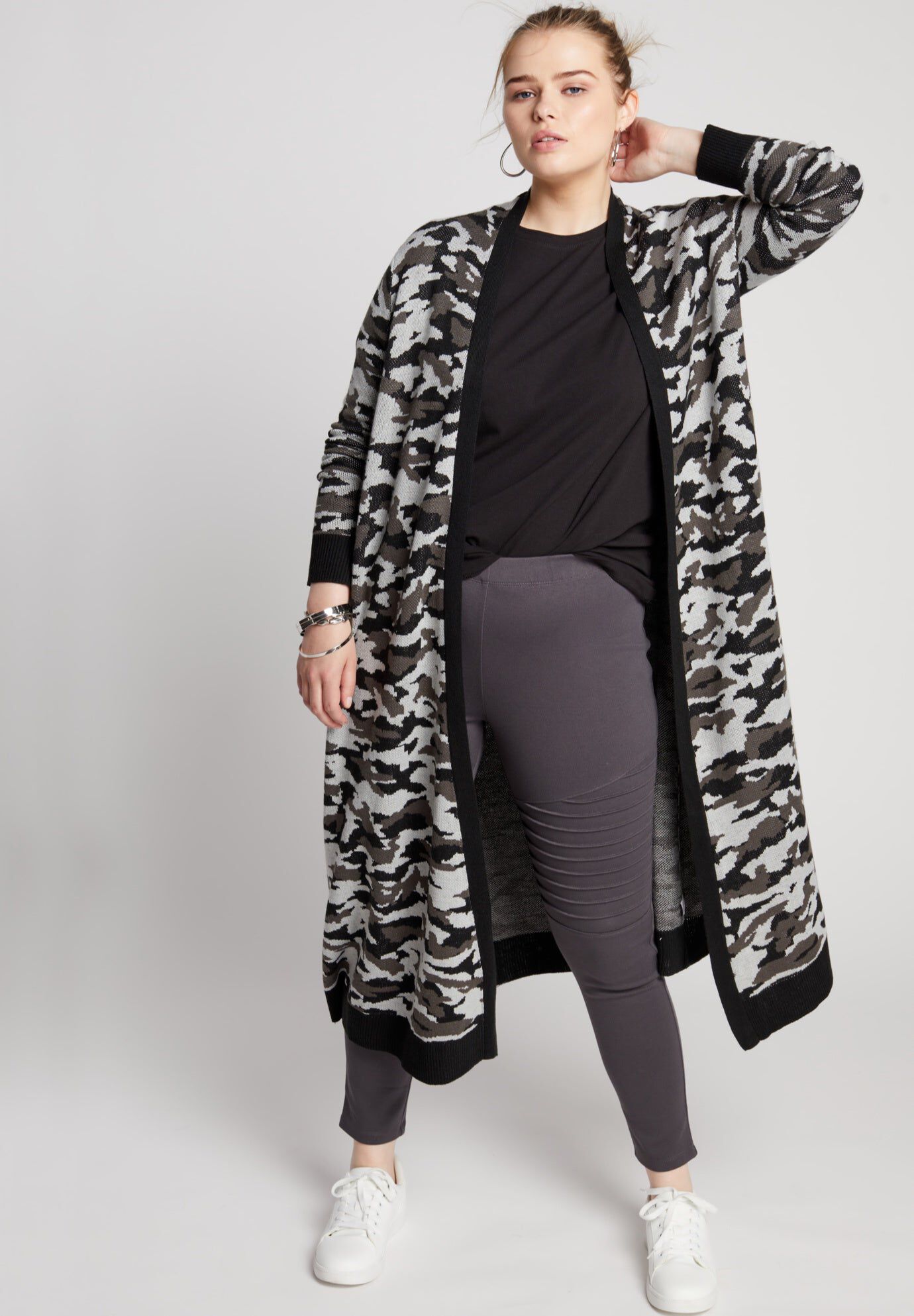 Formfit Ponte Moto Legging, DARK CHARCOAL, hi-res image number 0