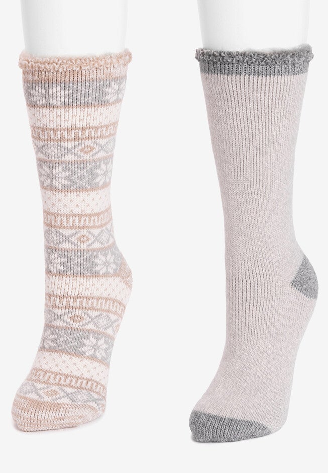 Heat Retainer 2-Pair Socks, , alternate image number null