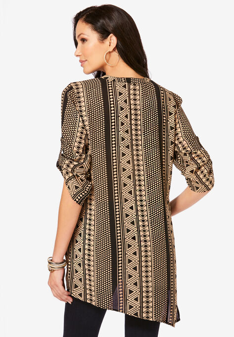 Geometric Tunic, , on-hover image number null