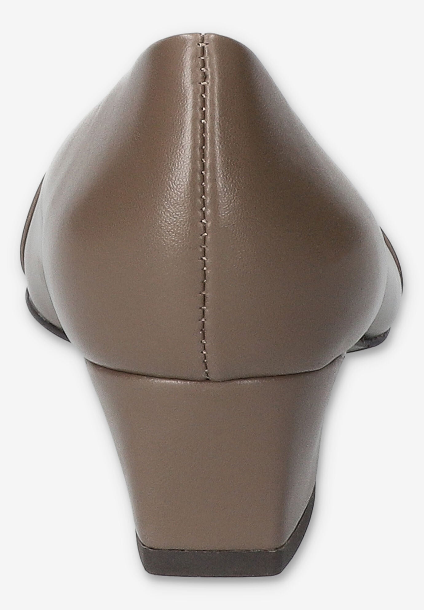 Lyanna Block Heel Pump, TAUPE, on-hover image number 1