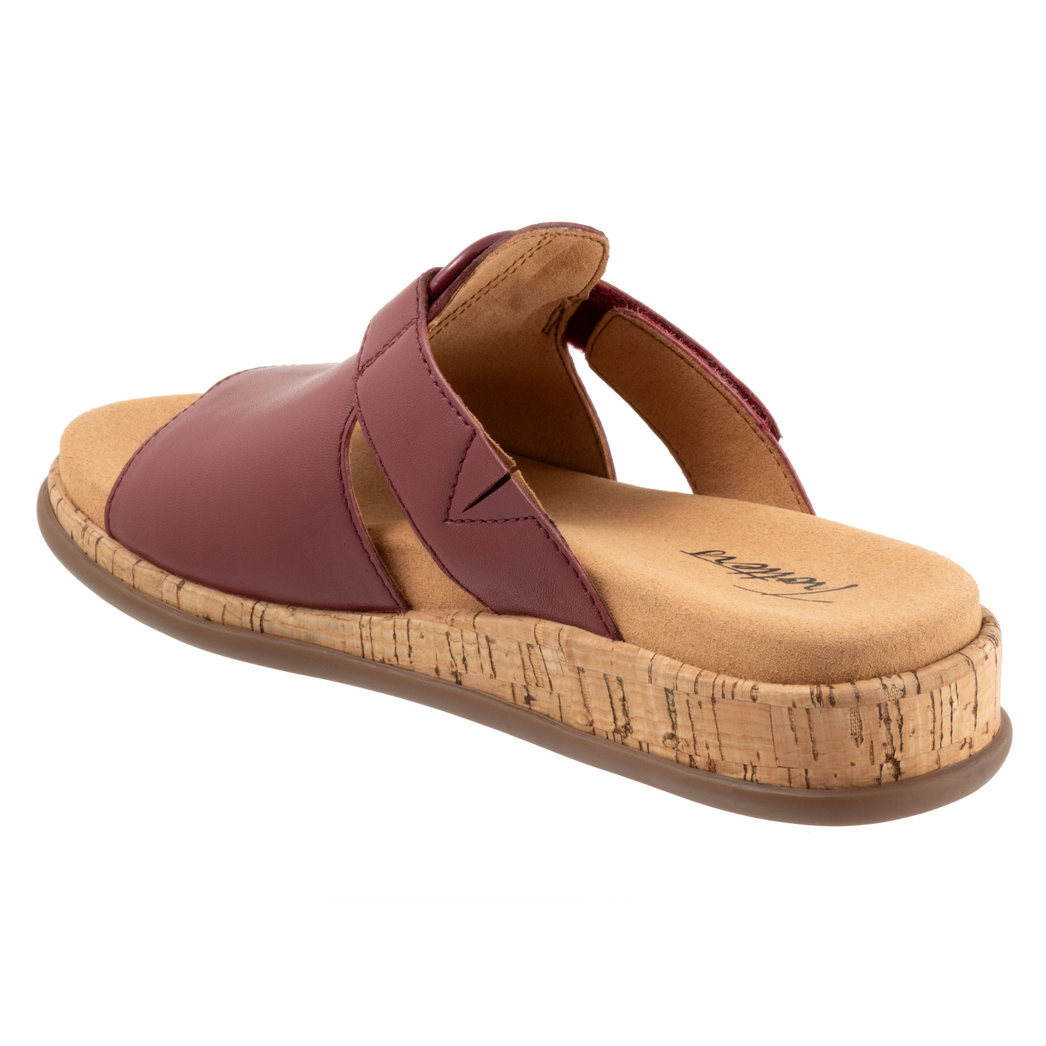 Ginnie Sandal, CHERRY, on-hover image number 1