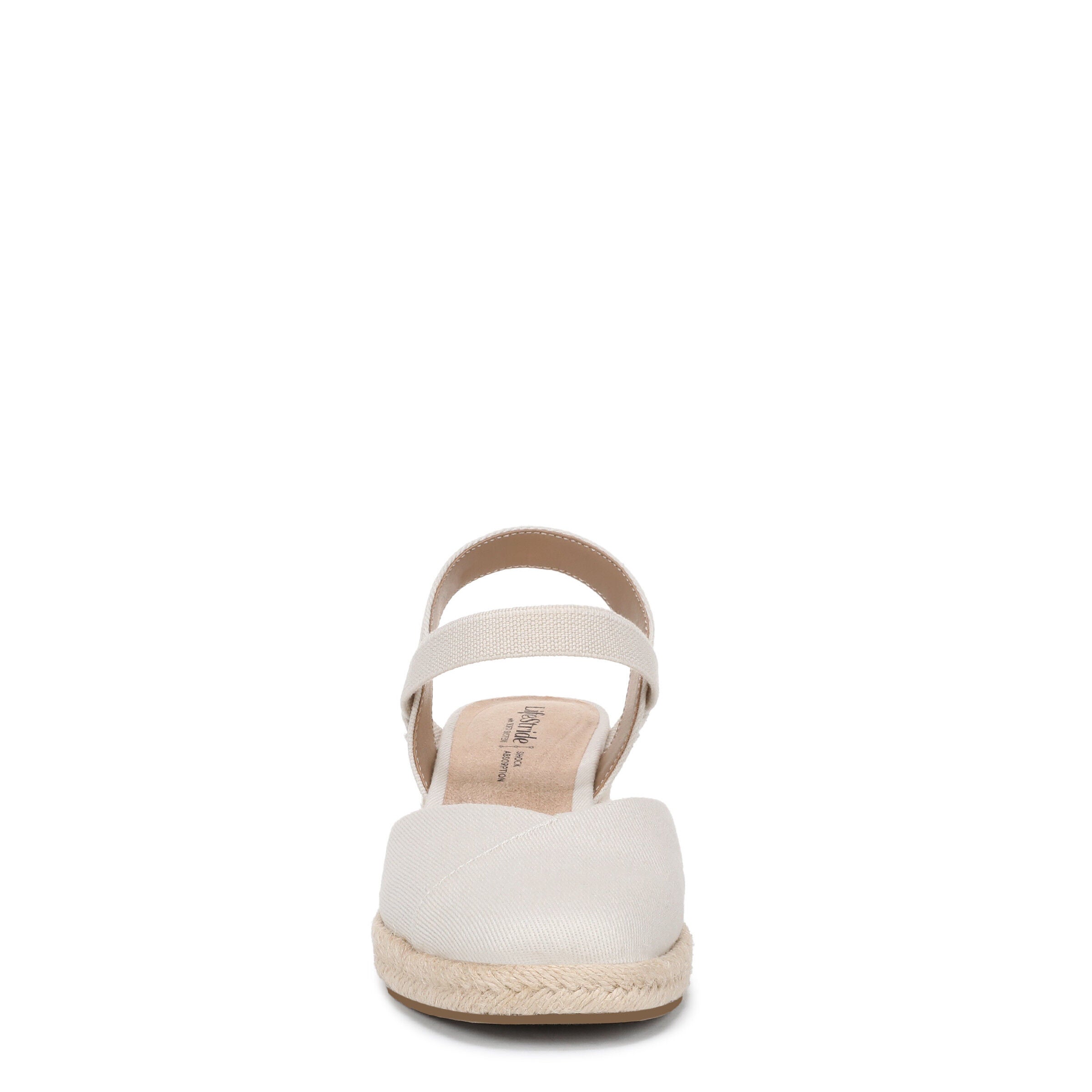 Pilar Wedge Sandal, BONE, alternate image number 4