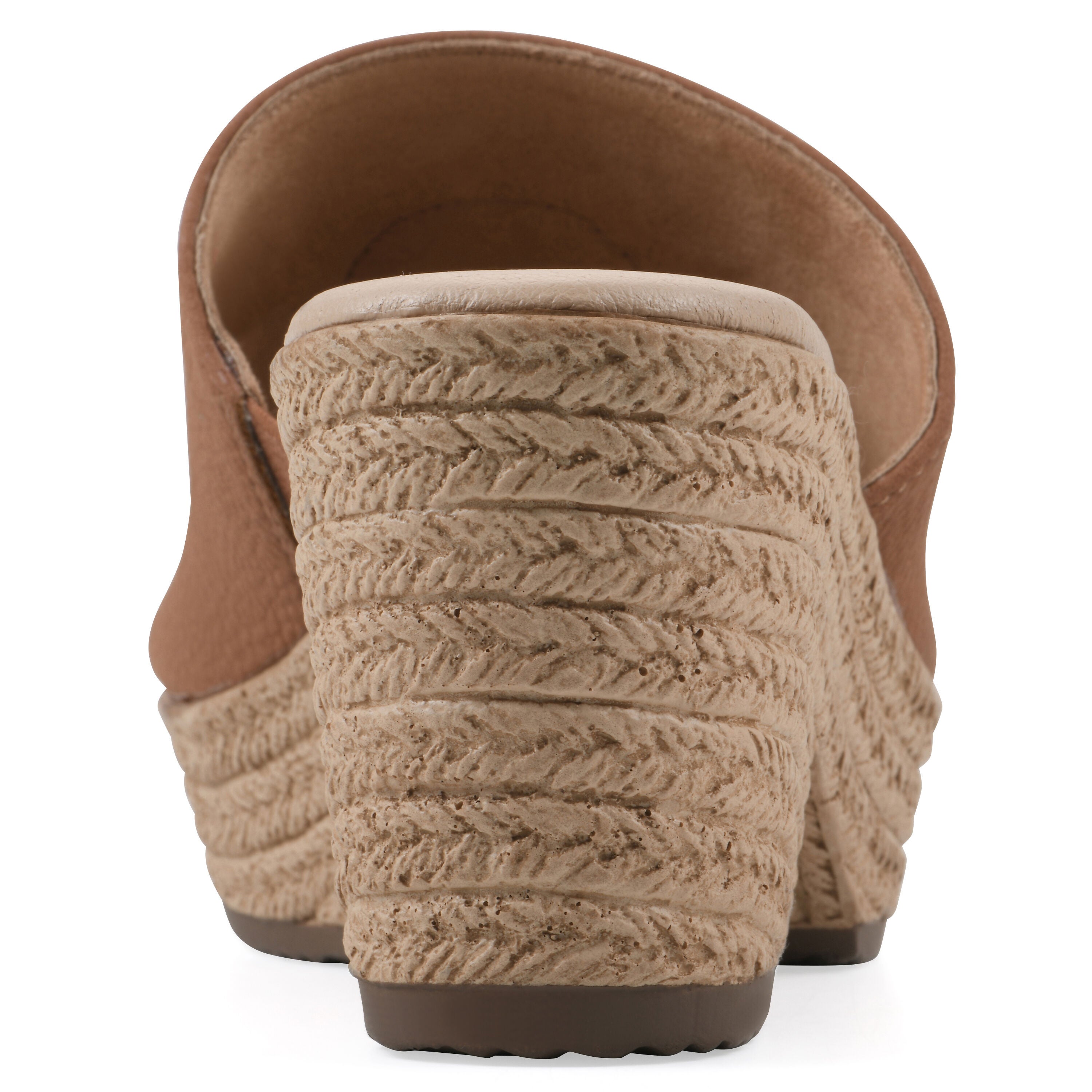 Birkley Wedge Sandal, COGNAC NUBUCK, on-hover image number 1