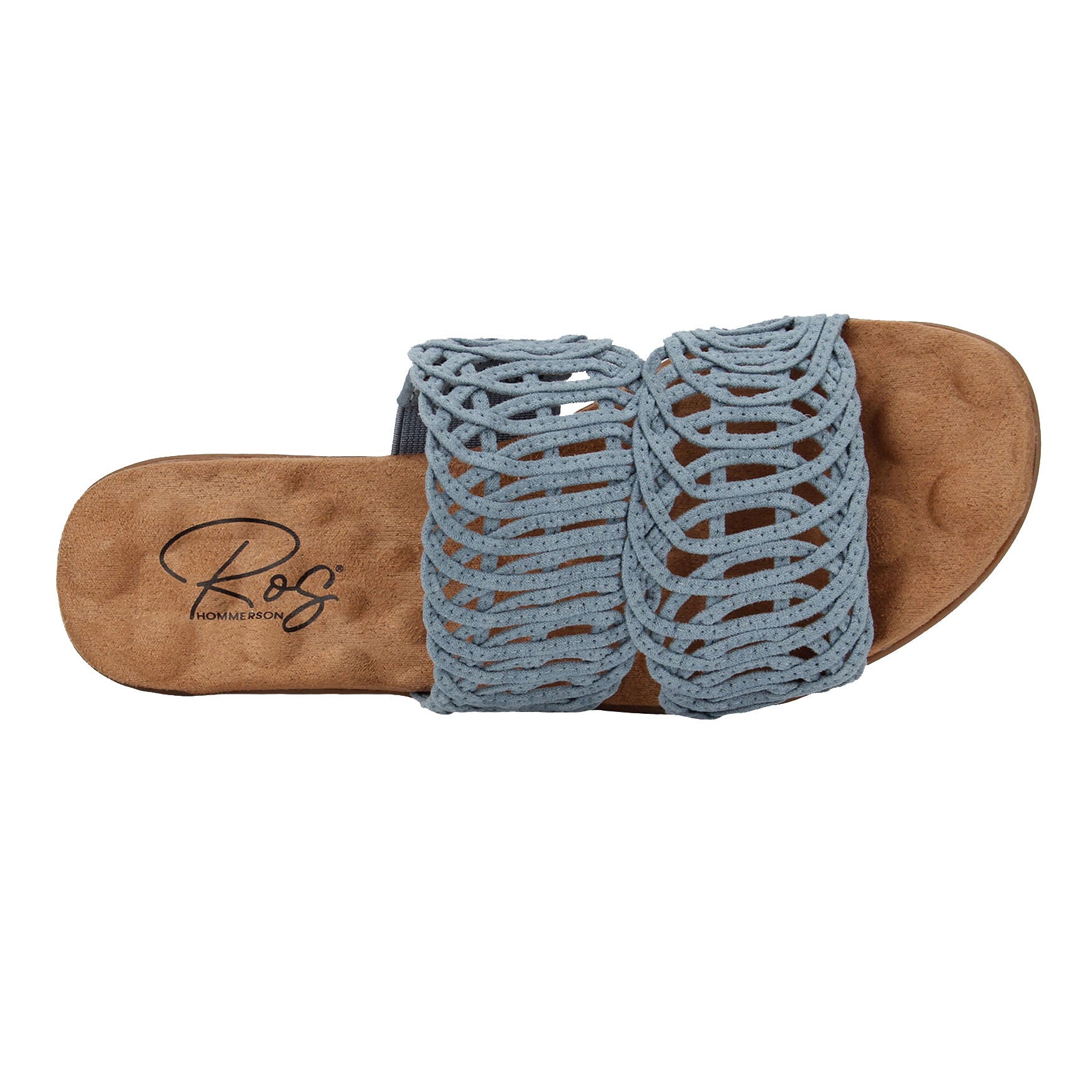 Kudos Slip-On Sandal, BLUE DENIM FABRIC, alternate image number 5