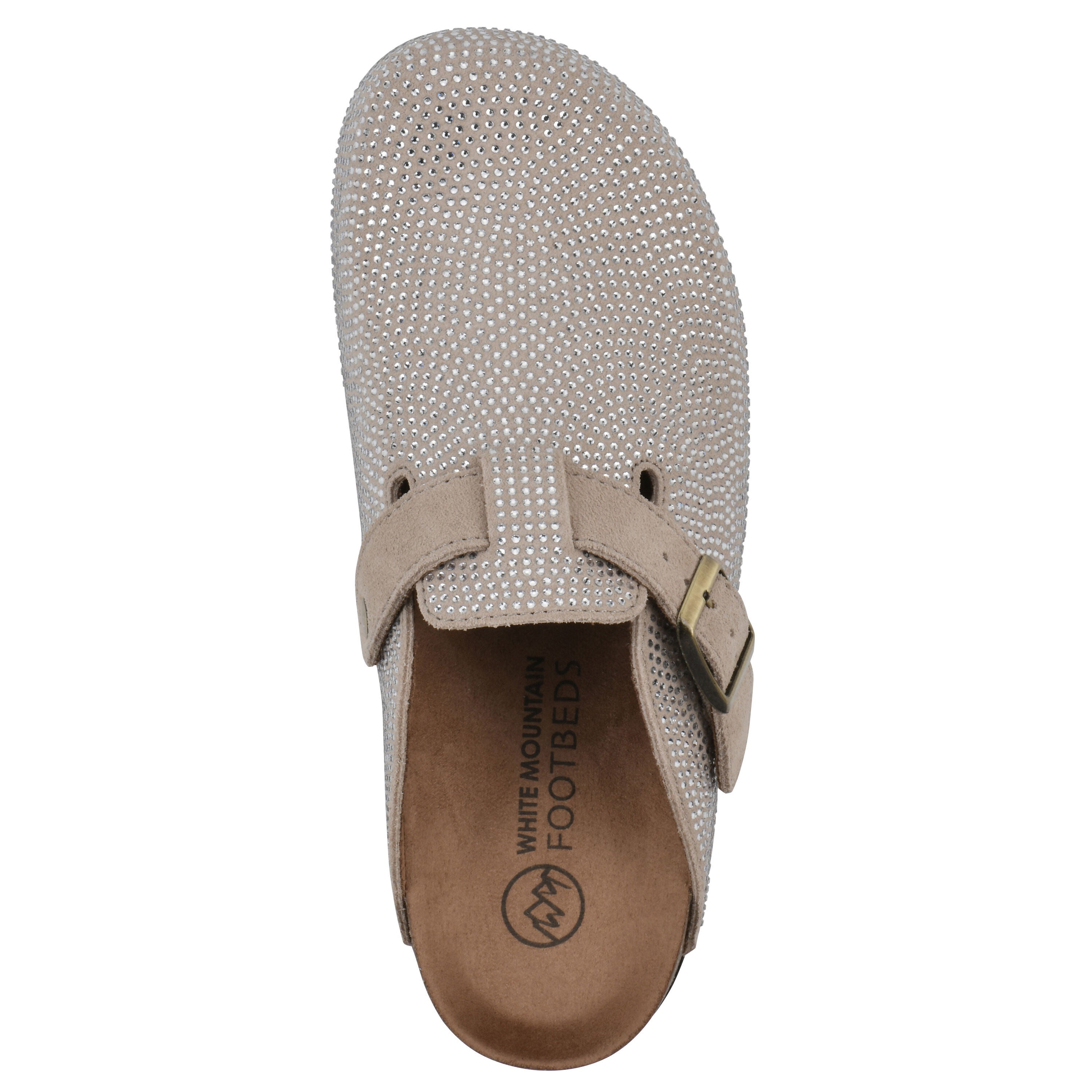 Bellamy Footbeds Clog, SANDAL WOOD SUEDE, alternate image number 4