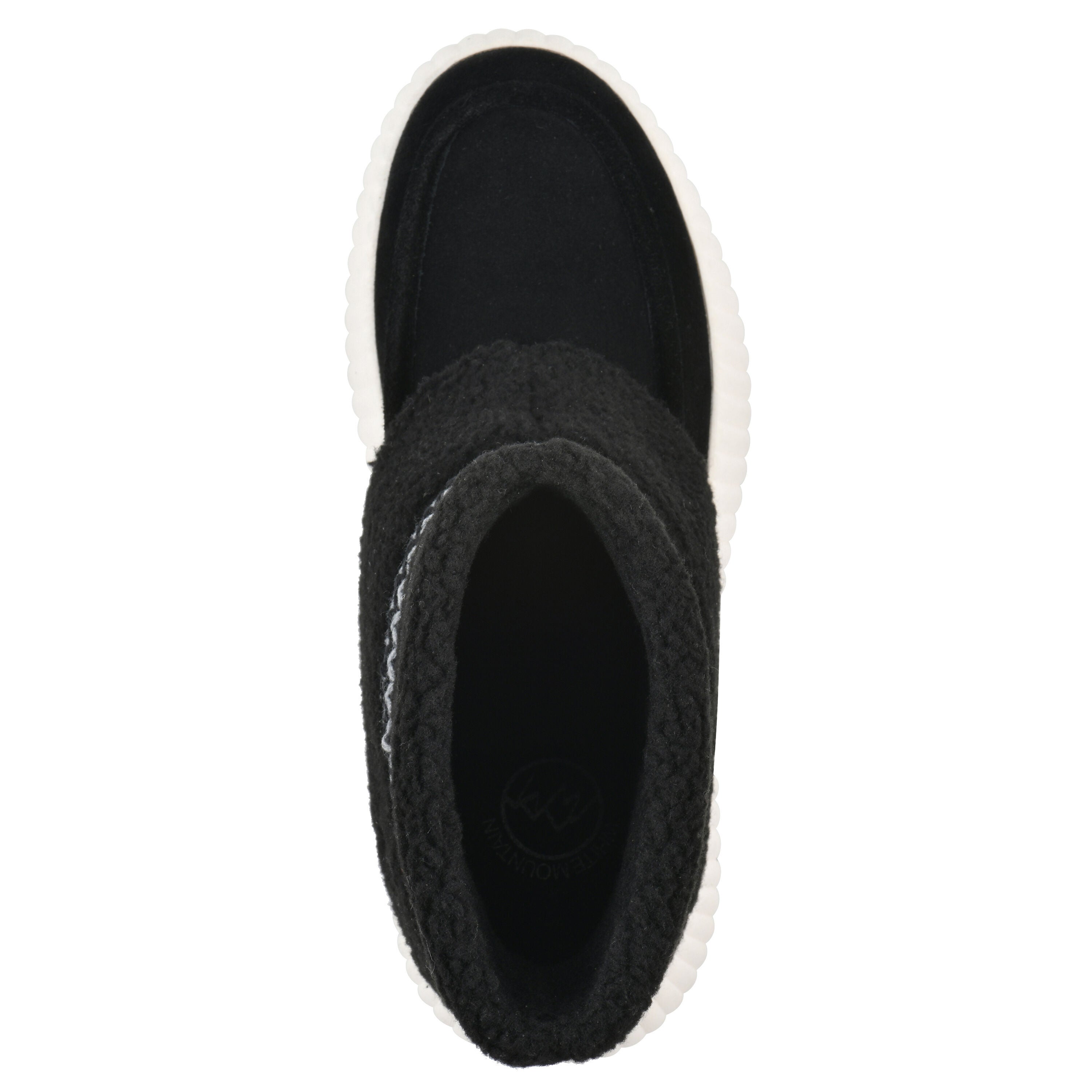 Digital Faux Fur Leather Bootie, BLACK SUEDE, alternate image number 4