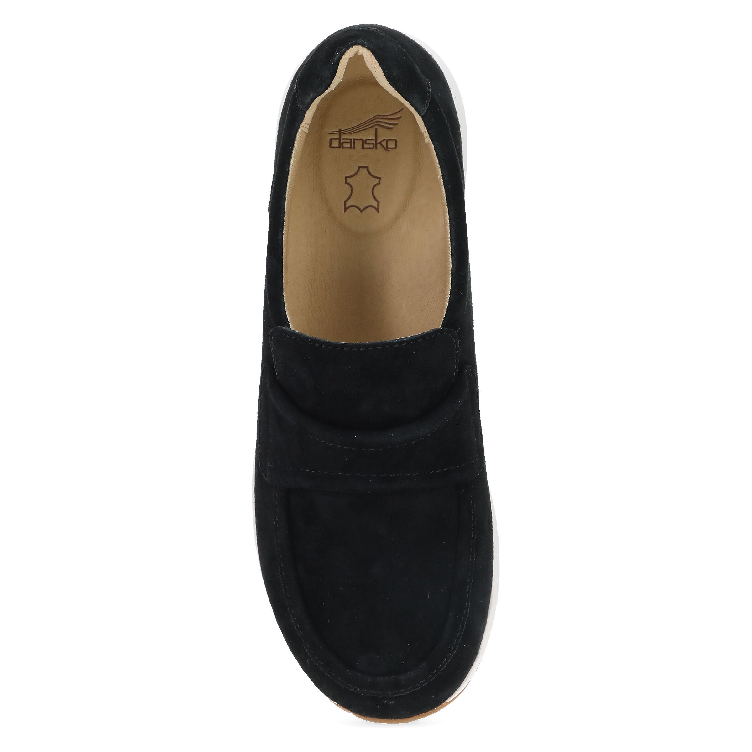 Clementine Black Nubuck Slip On, BLACK, alternate image number 5