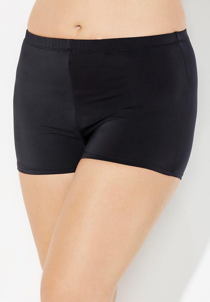 Handkerchief Halter Tankini Set with Boy Short, , alternate image number null